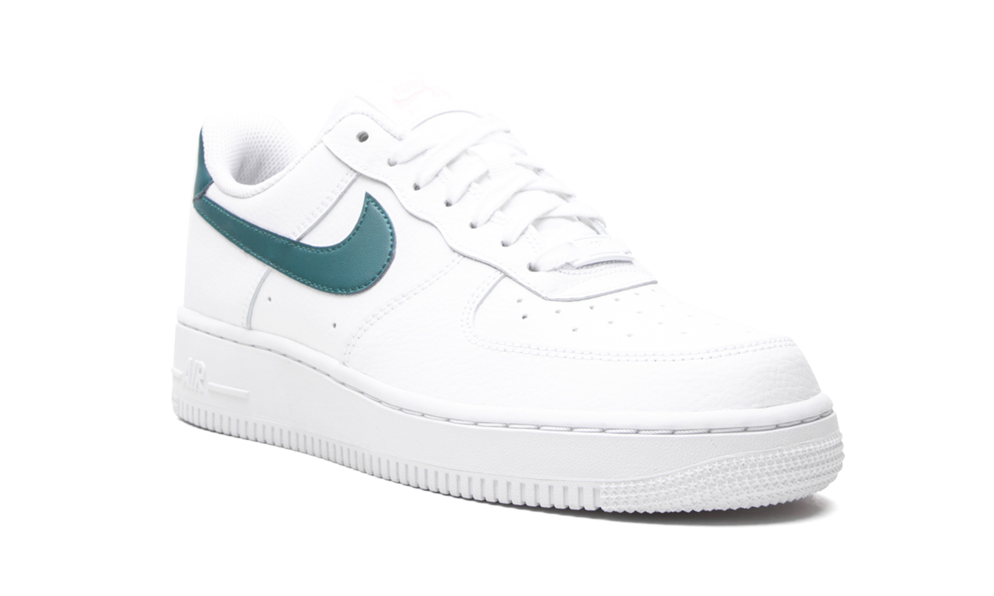 nike air force 1 low 07 dark teal women s+315115-163+diagnol right view