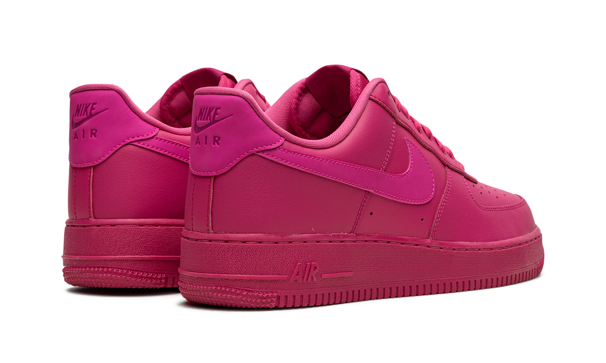 nike air force 1 low 07 fireberry women s+DD8959-600+diagnol right behind view