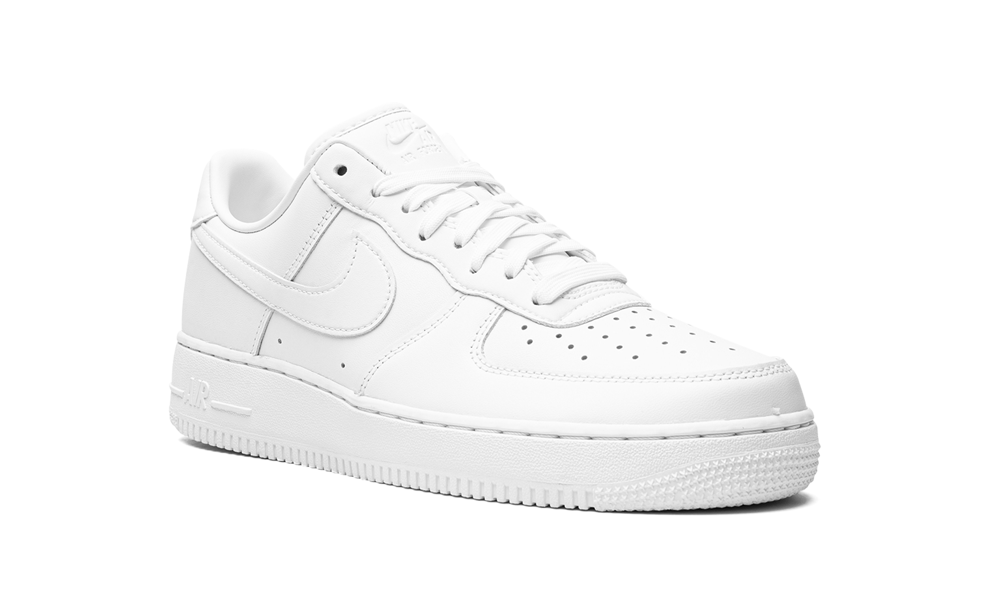 nike air force 1 low 07 fresh white+DM0211-100+diagnol right view