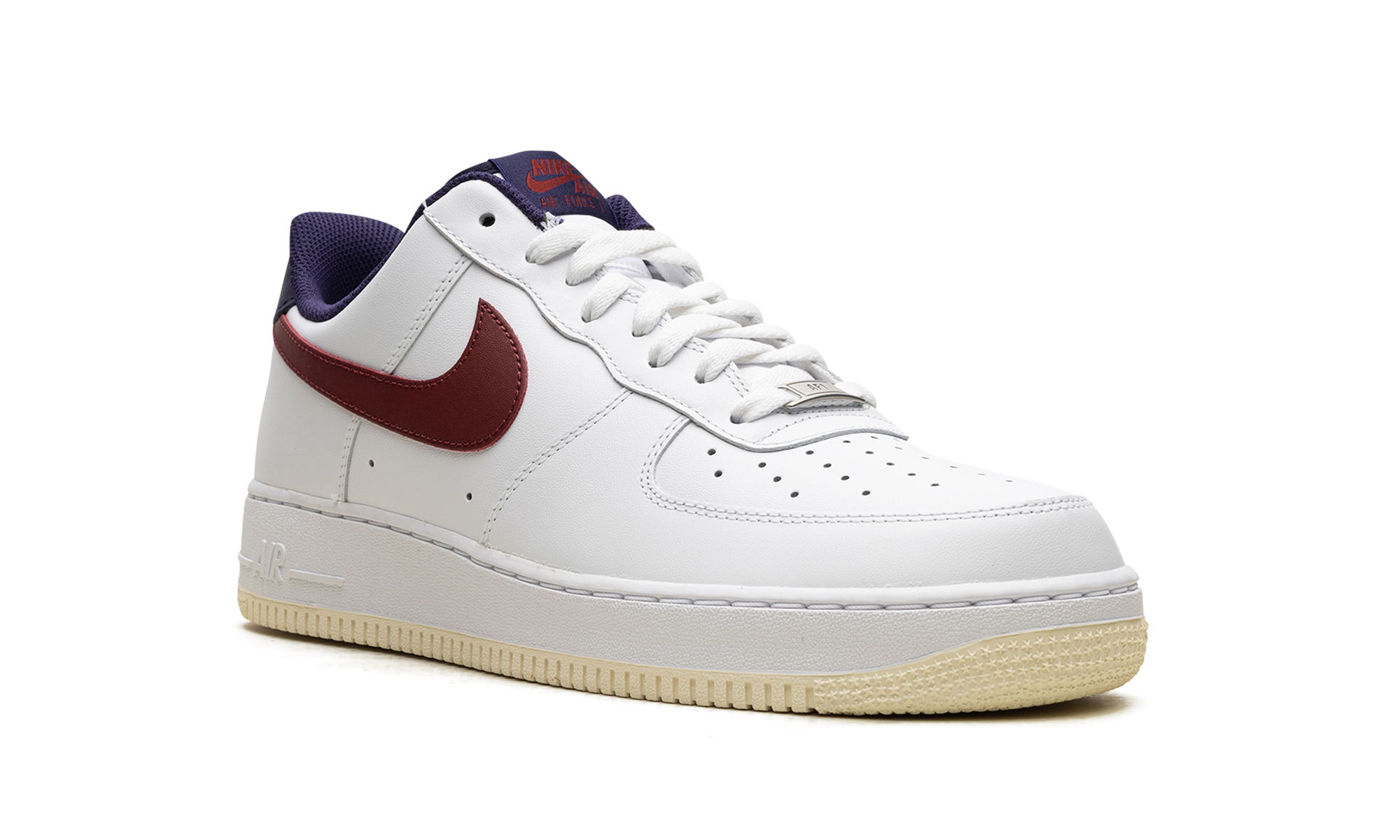 nike air force 1 low 07 from nike to you team red navy+FV8105-161+diagnol right view