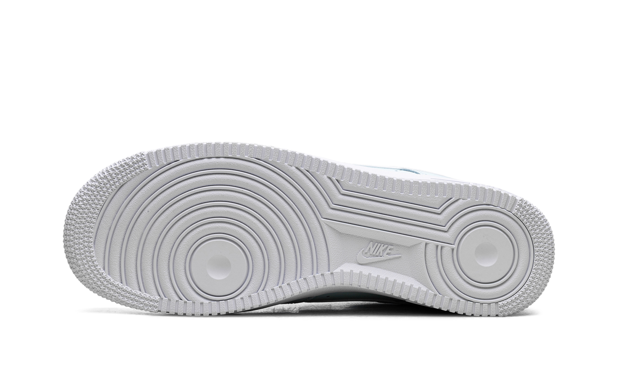 nike air force 1 low 07 glacier blue white+FJ4146-400+bottom view