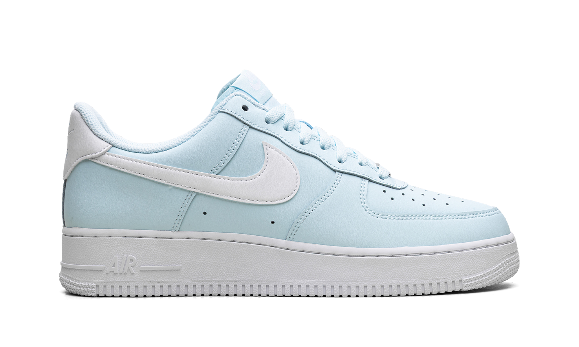 nike air force 1 low 07 glacier blue white+FJ4146-400+right view