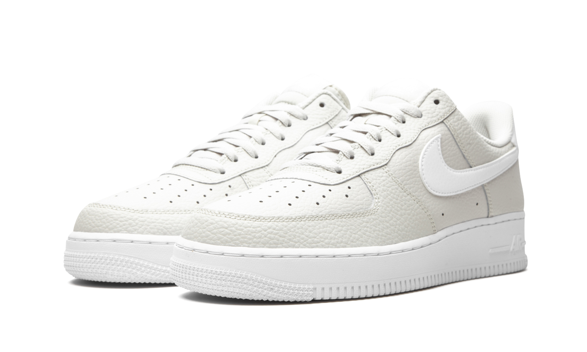 nike air force 1 low 07 light bone white+CT2302-001+diagnol left view
