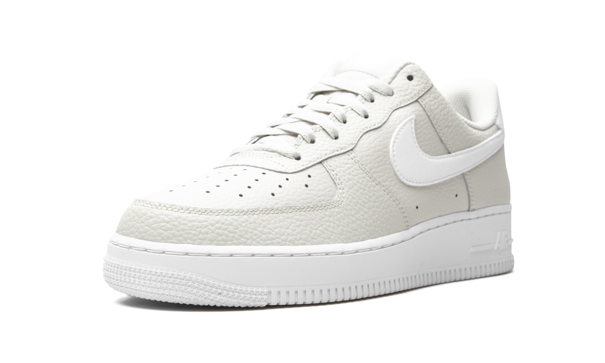 nike air force 1 low 07 light bone white+CT2302-001+left diagnol single view