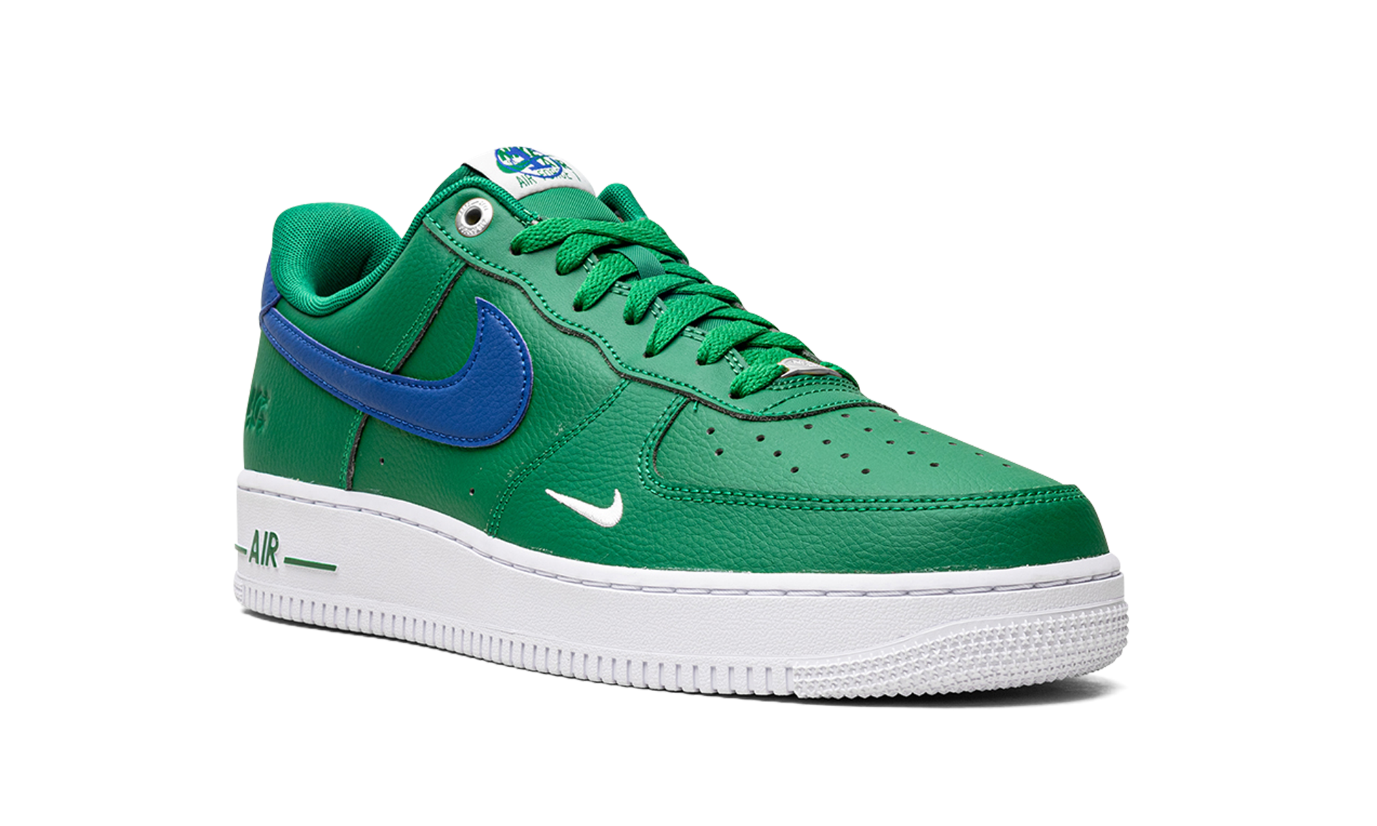 nike air force 1 low 07 lv8 40th anniversary malachite+DQ7658-300+diagnol right view