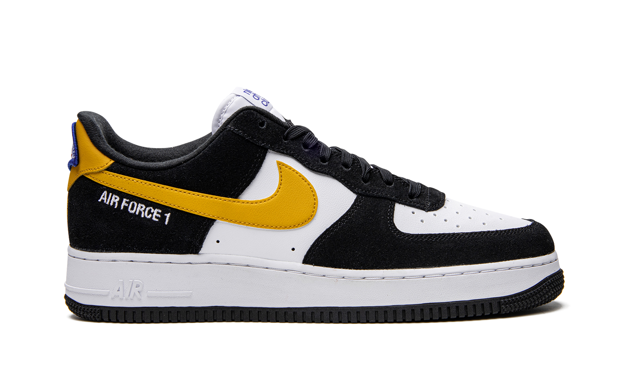 nike air force 1 low 07 lv8 athletic club black university gold+DH7568-002+right view