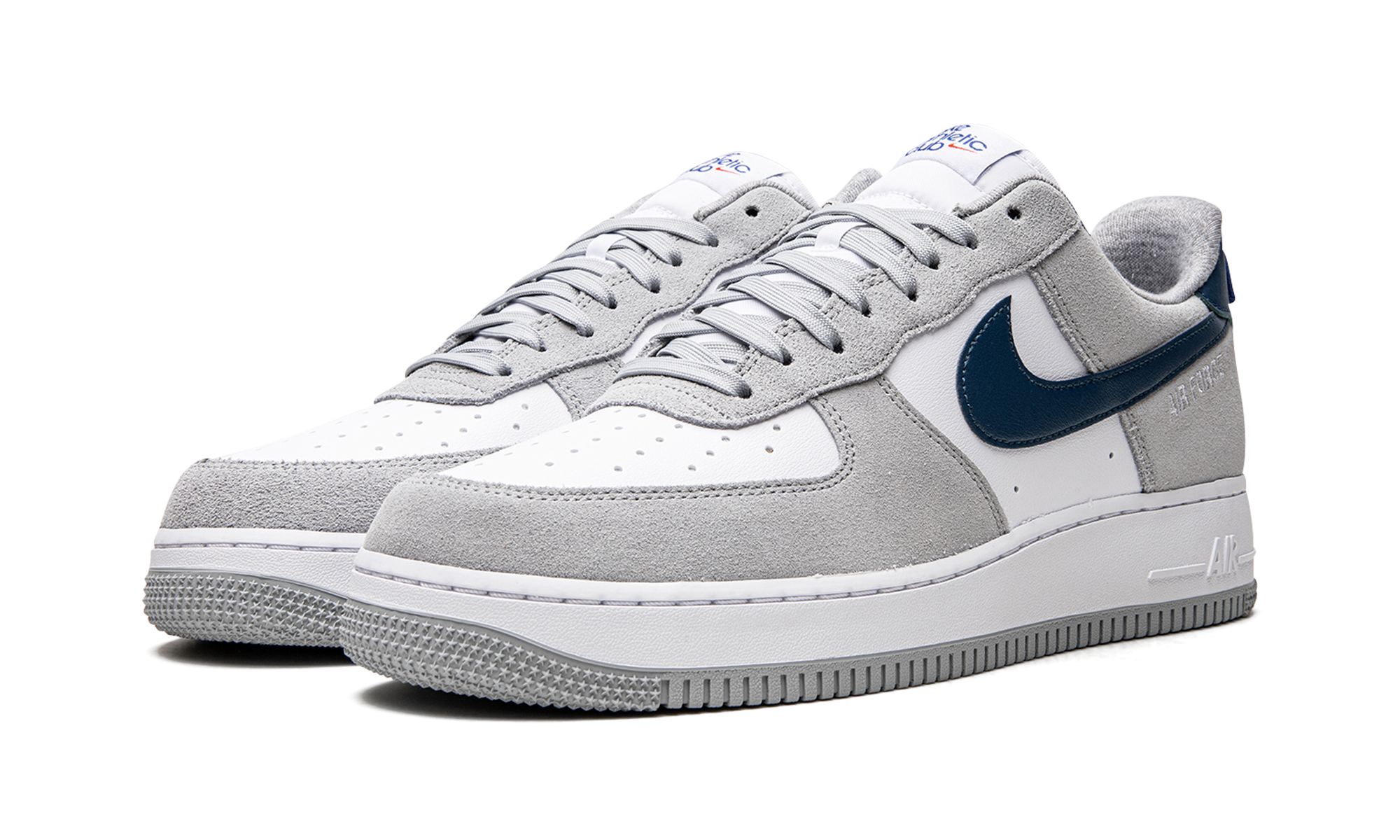 nike air force 1 low 07 lv8 athletic club marina blue+DH7568-001+diagnol left view
