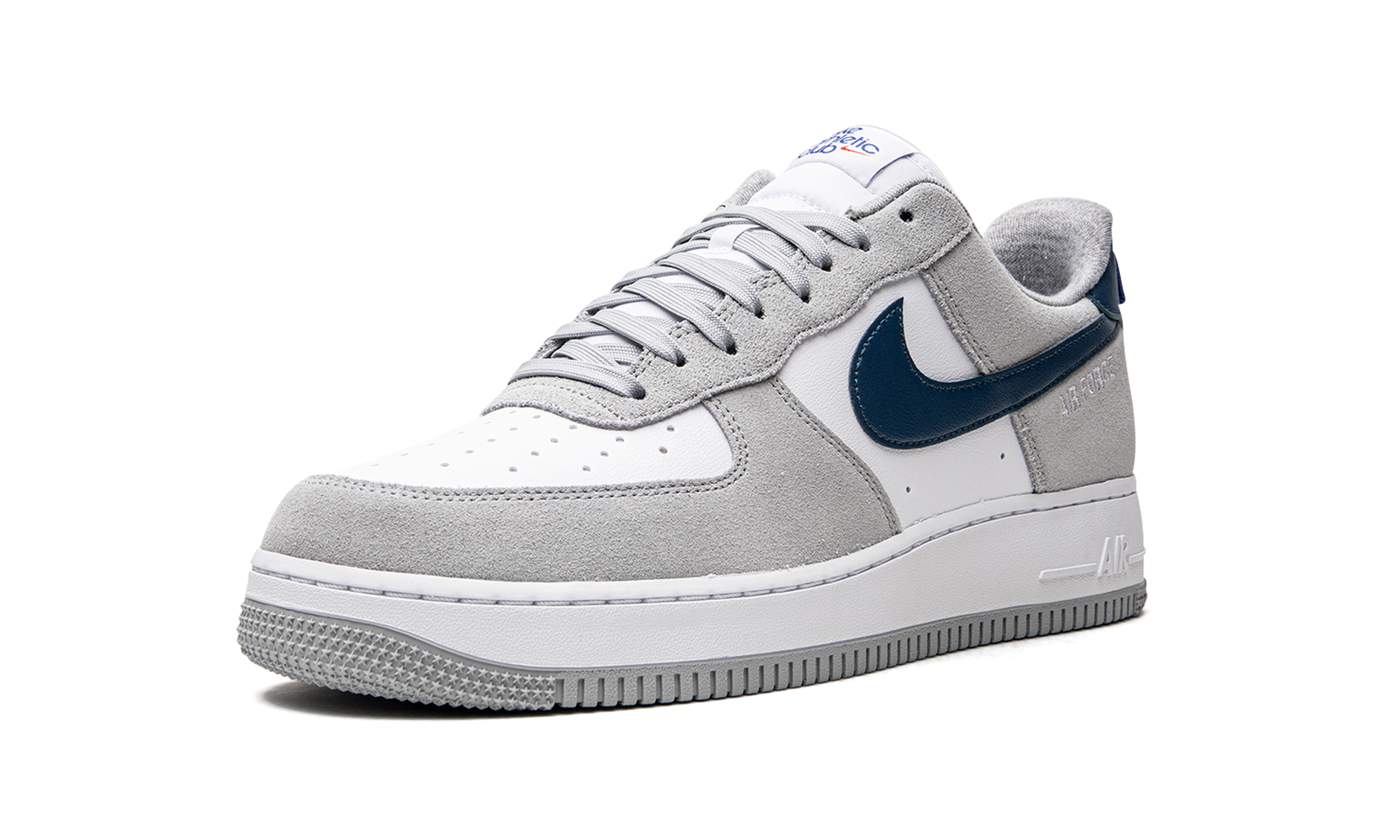nike air force 1 low 07 lv8 athletic club marina blue+DH7568-001+left diagnol single view