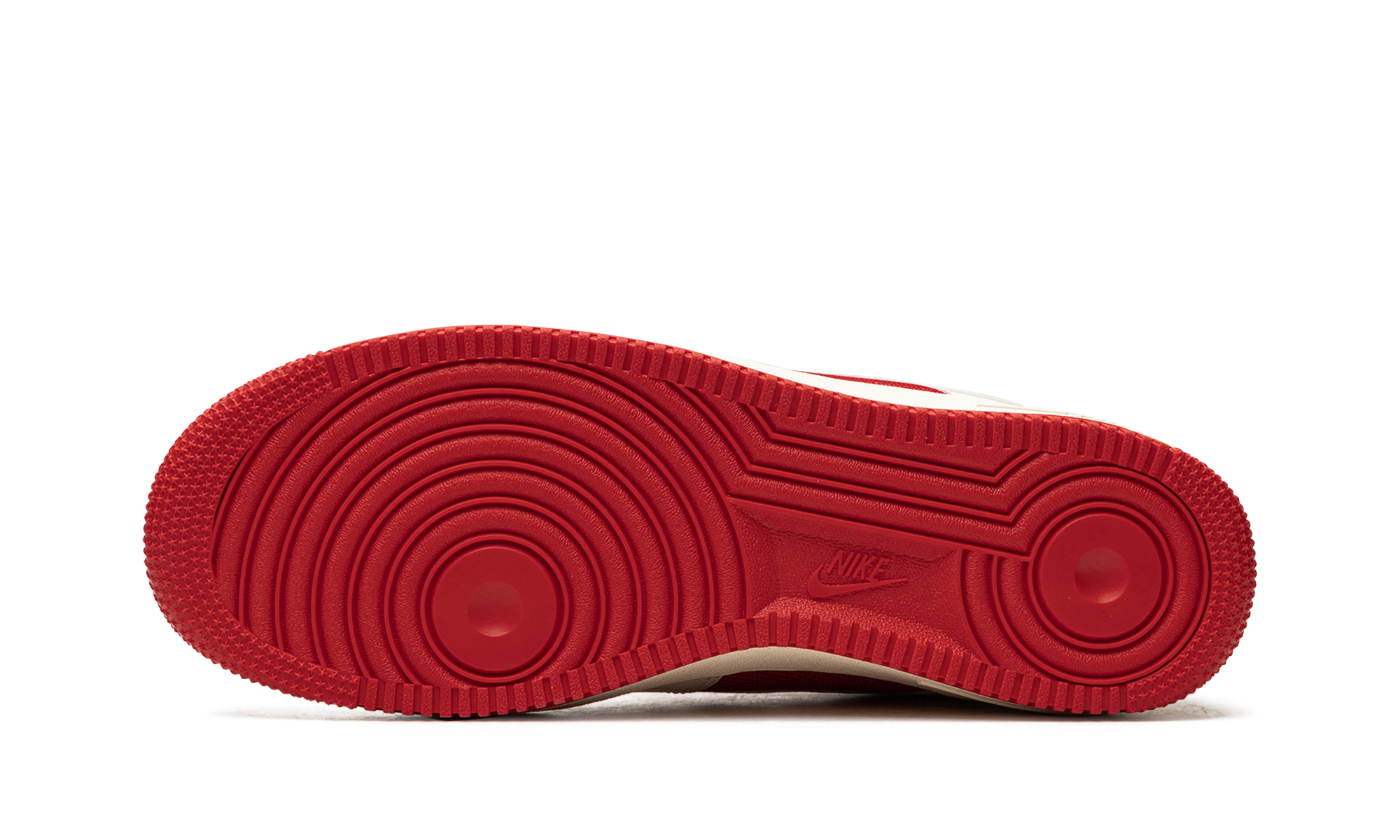 nike air force 1 low 07 lv8 athletic department sail university red+FN7439-133+bottom view
