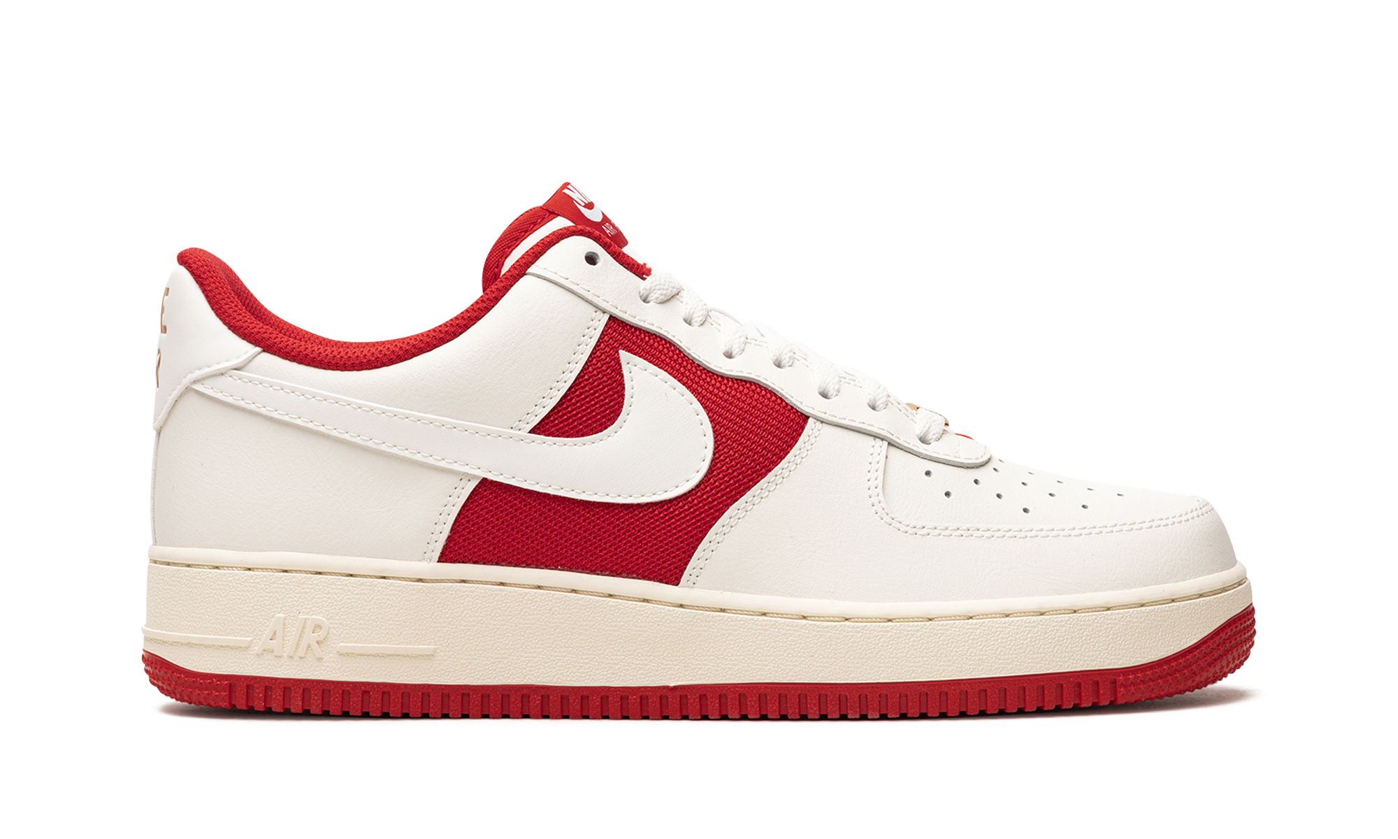nike air force 1 low 07 lv8 athletic department sail university red+FN7439-133+right view