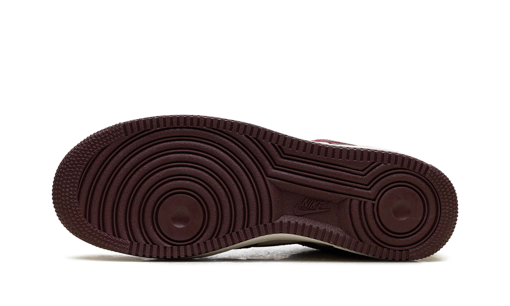 nike air force 1 low 07 lv8 cargo khaki pale ivory dark team red+FQ8714-302+bottom view