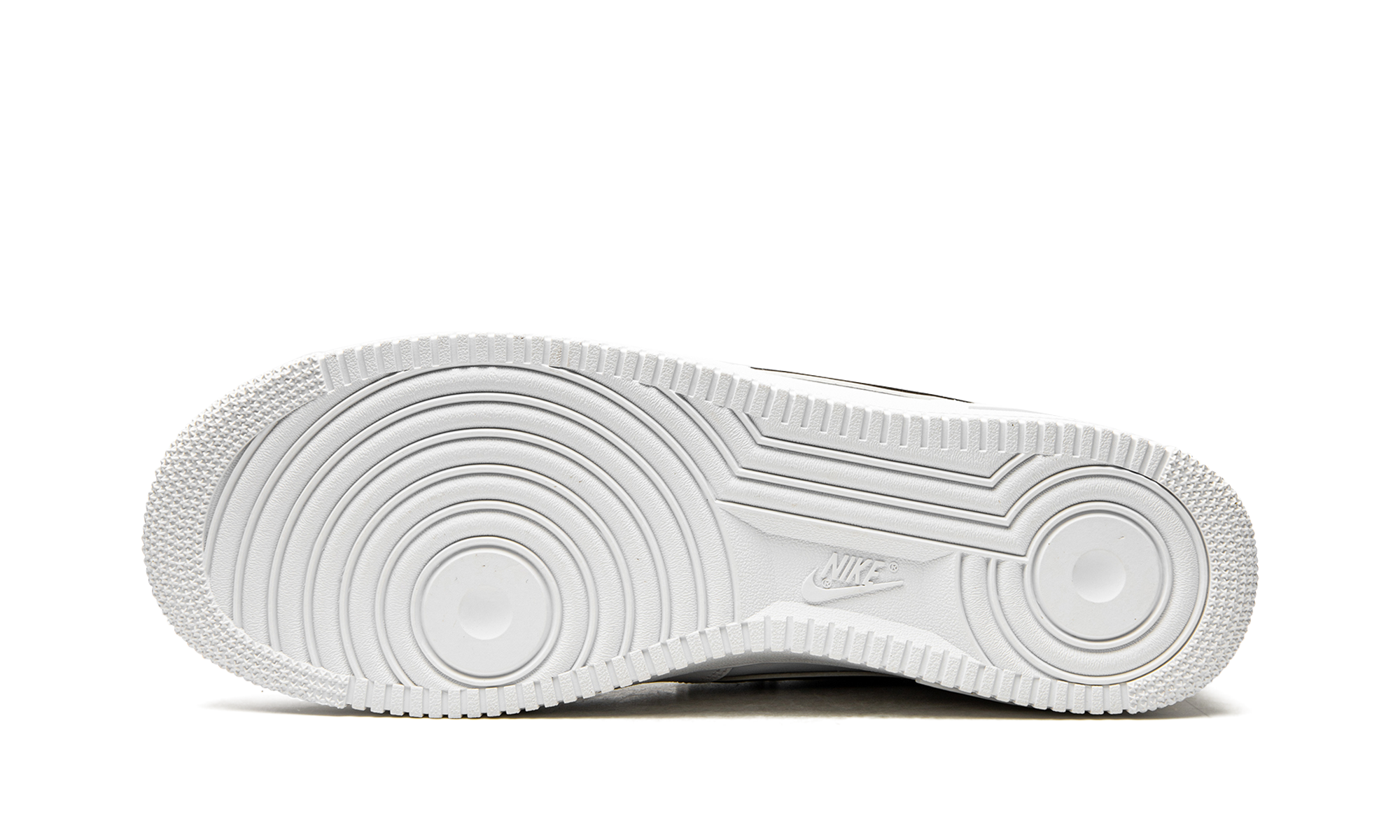 nike air force 1 low 07 lv8 double swoosh white metallic gold+DA8481-100+bottom view