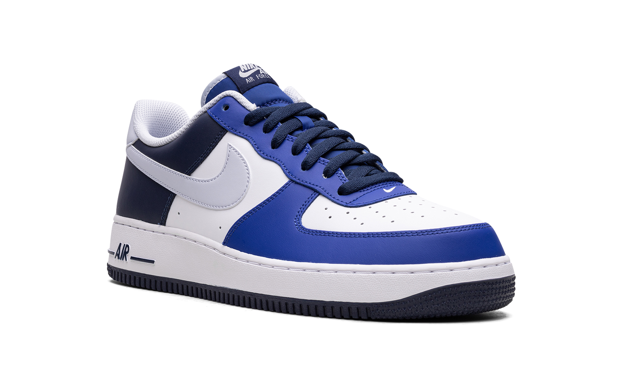 nike air force 1 low 07 lv8 game royal navy+FQ8825-100+diagnol right view