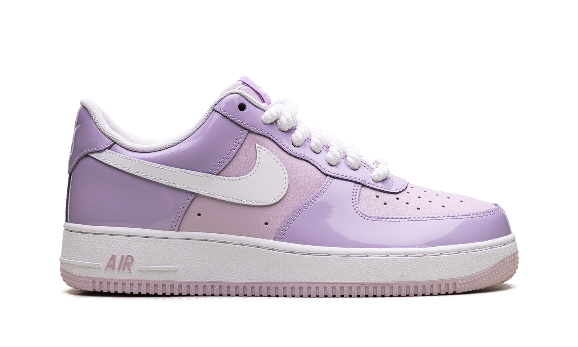 nike air force 1 low 07 lv8 hydrangeas patent+HV9405-500+right view