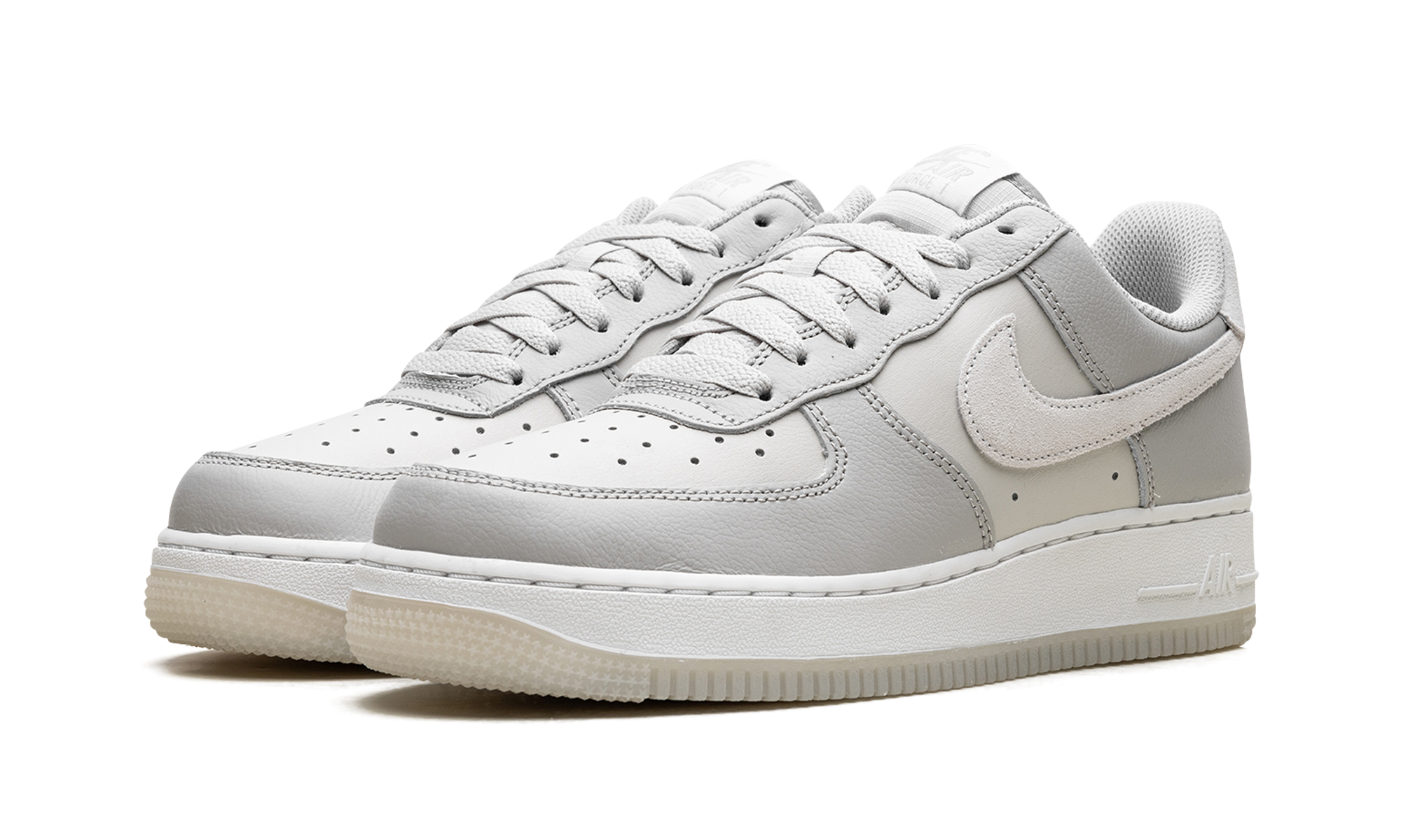 nike air force 1 low 07 lv8 light bone+FN5832-001+diagnol left view