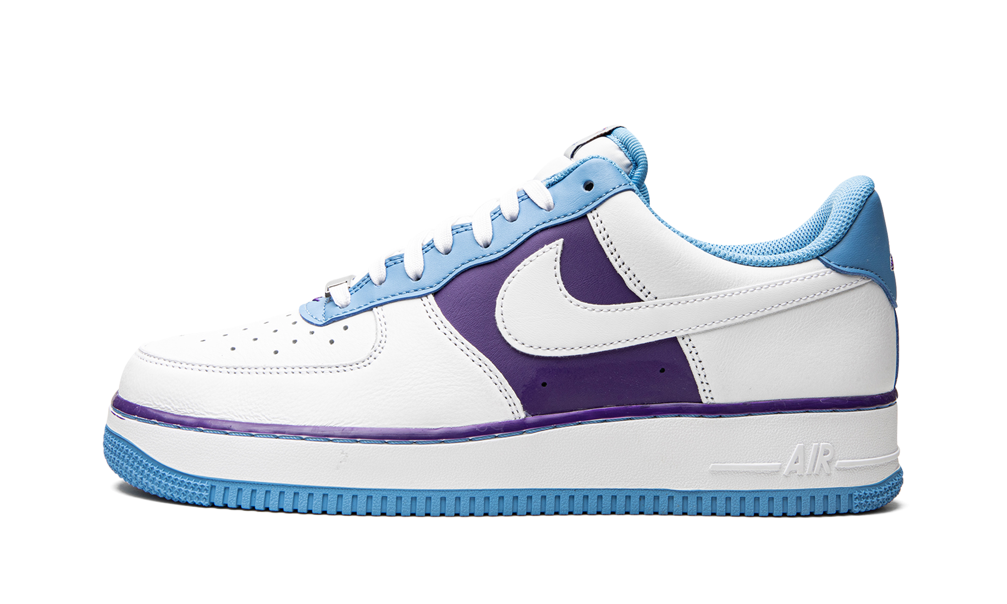 nike air force 1 low 07 lv8 nba 75th anniversary lakers+DC8874-101+diagnol right view 1