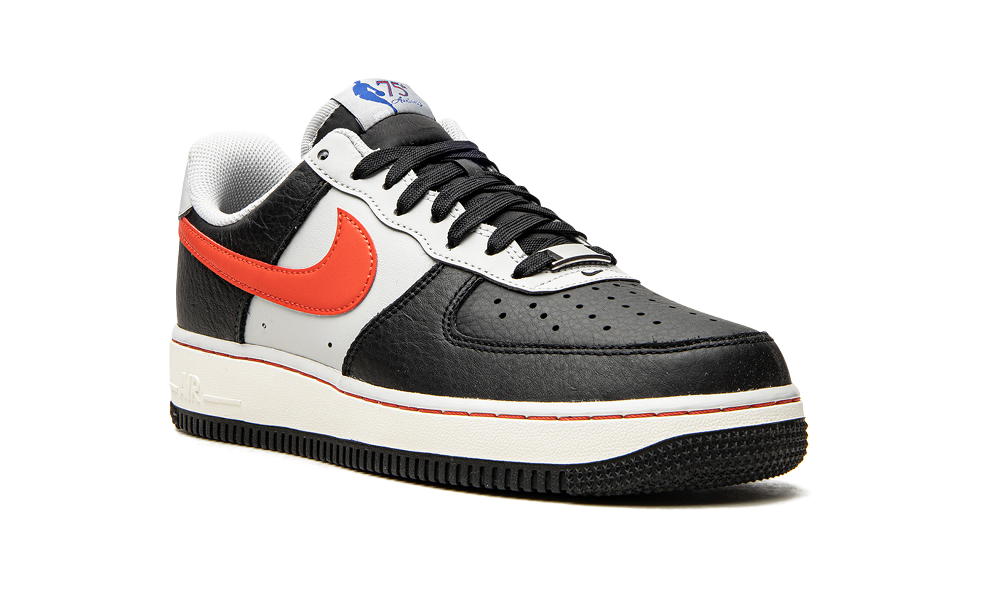 nike air force 1 low 07 lv8 nba 75th anniversary trail blazers+DC8874-001+diagnol right view