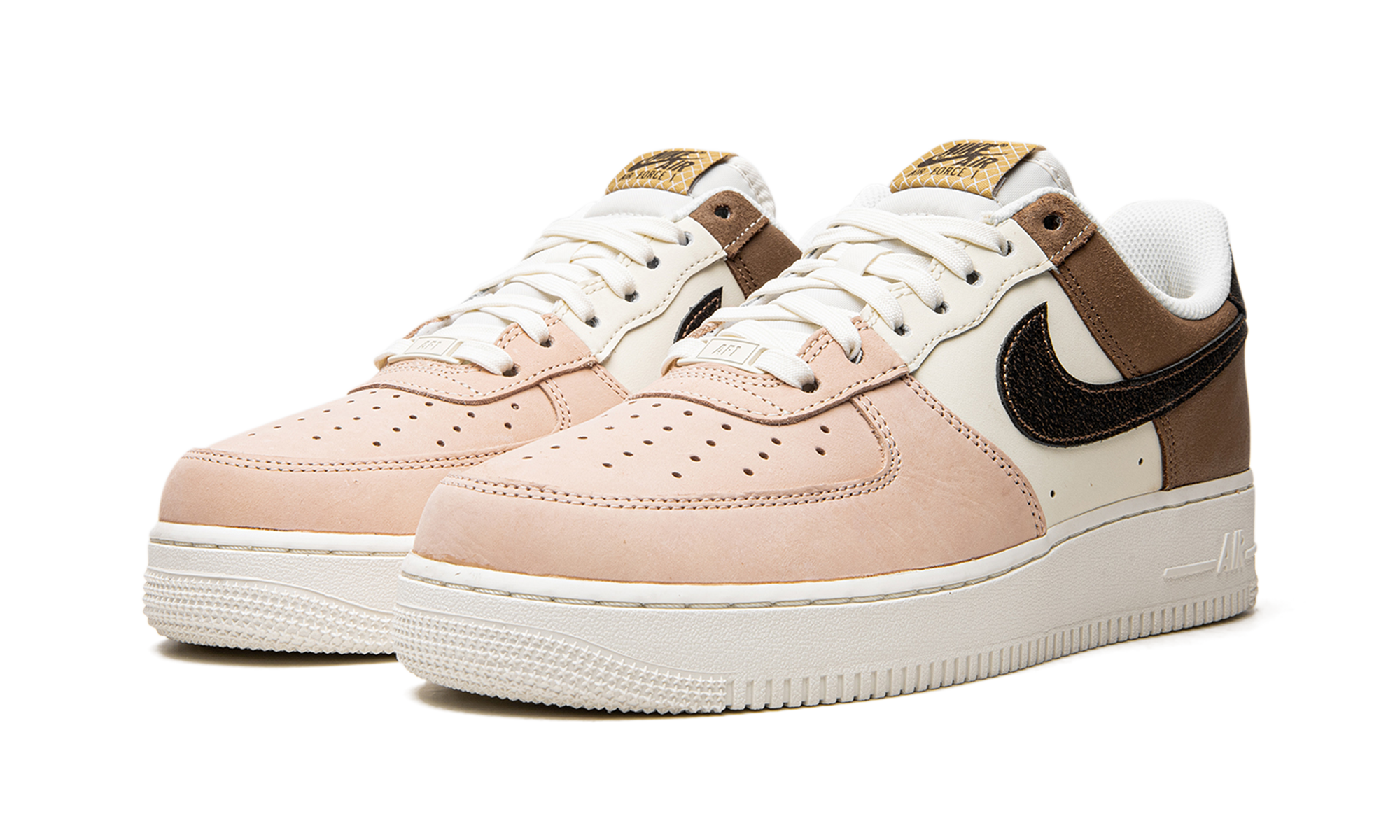 nike air force 1 low 07 lv8 neapolitan+DX3726-800+diagnol left view