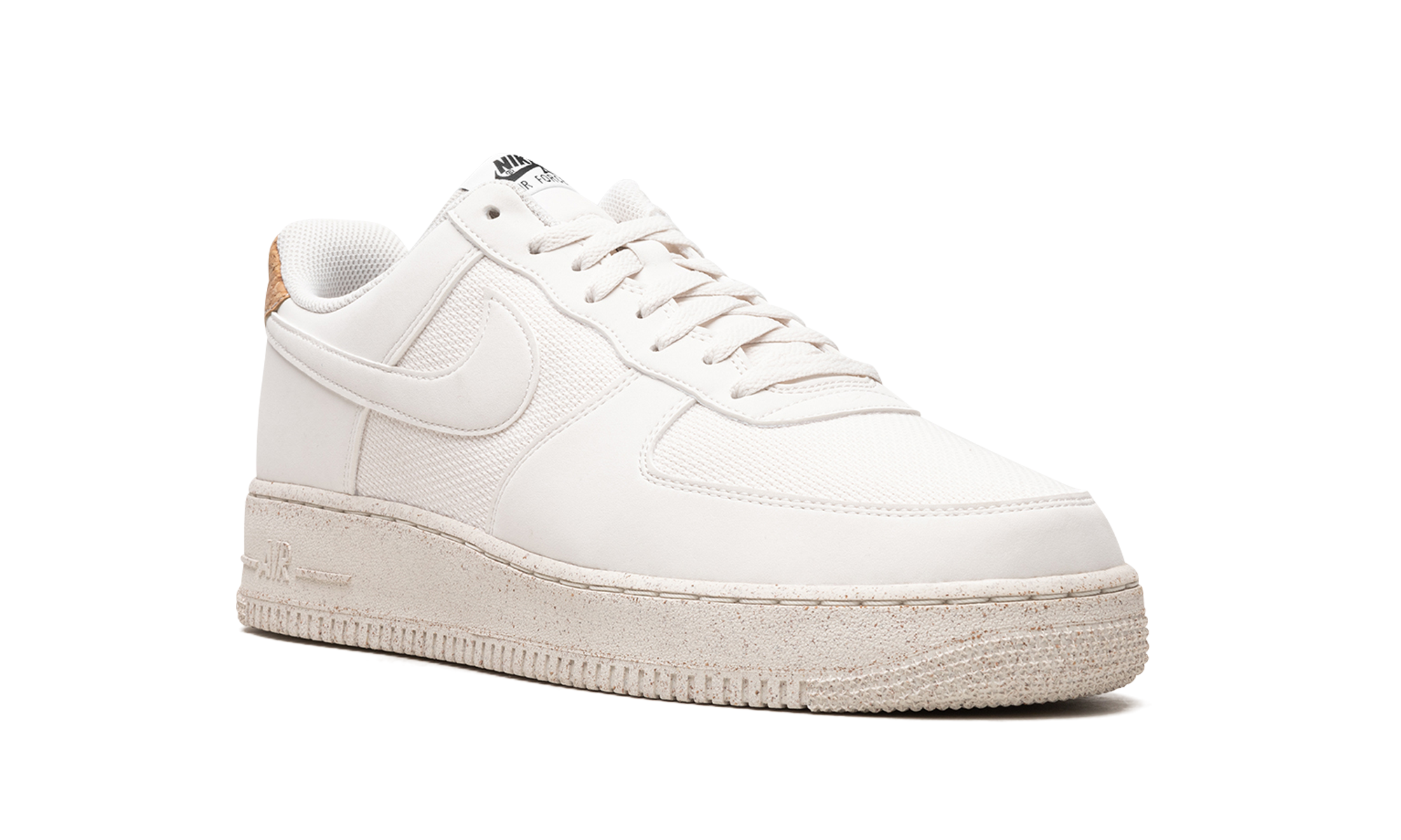 nike air force 1 low 07 lv8 next nature cork+DV7184-001+diagnol right view