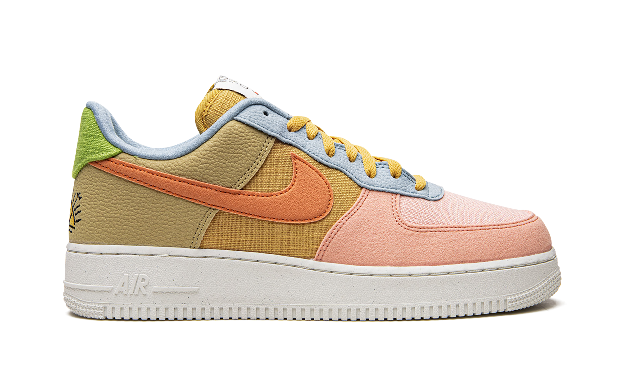 nike air force 1 low 07 lv8 next nature sun club+DQ4531-700+right view