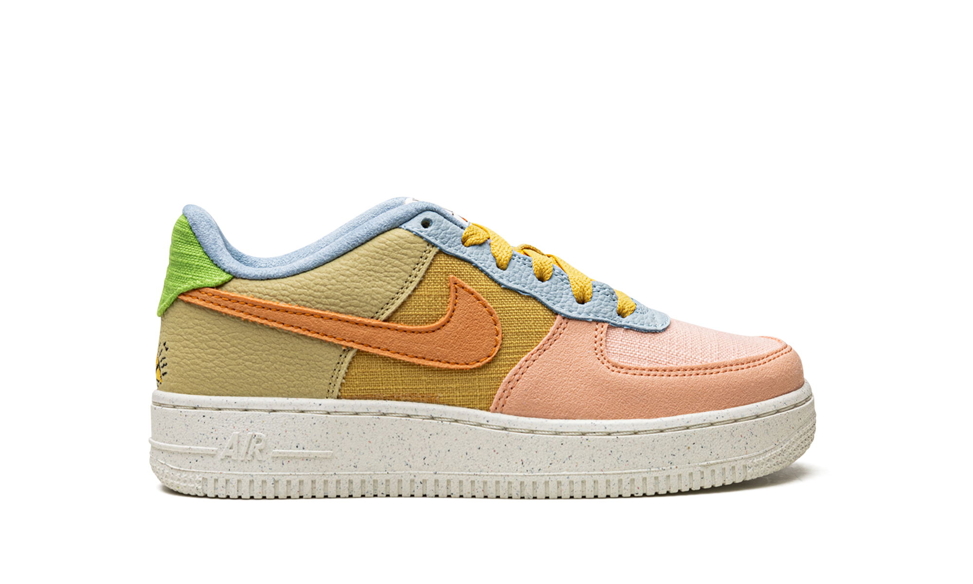 nike air force 1 low 07 lv8 next nature sun club gs+DM0984-700+right view