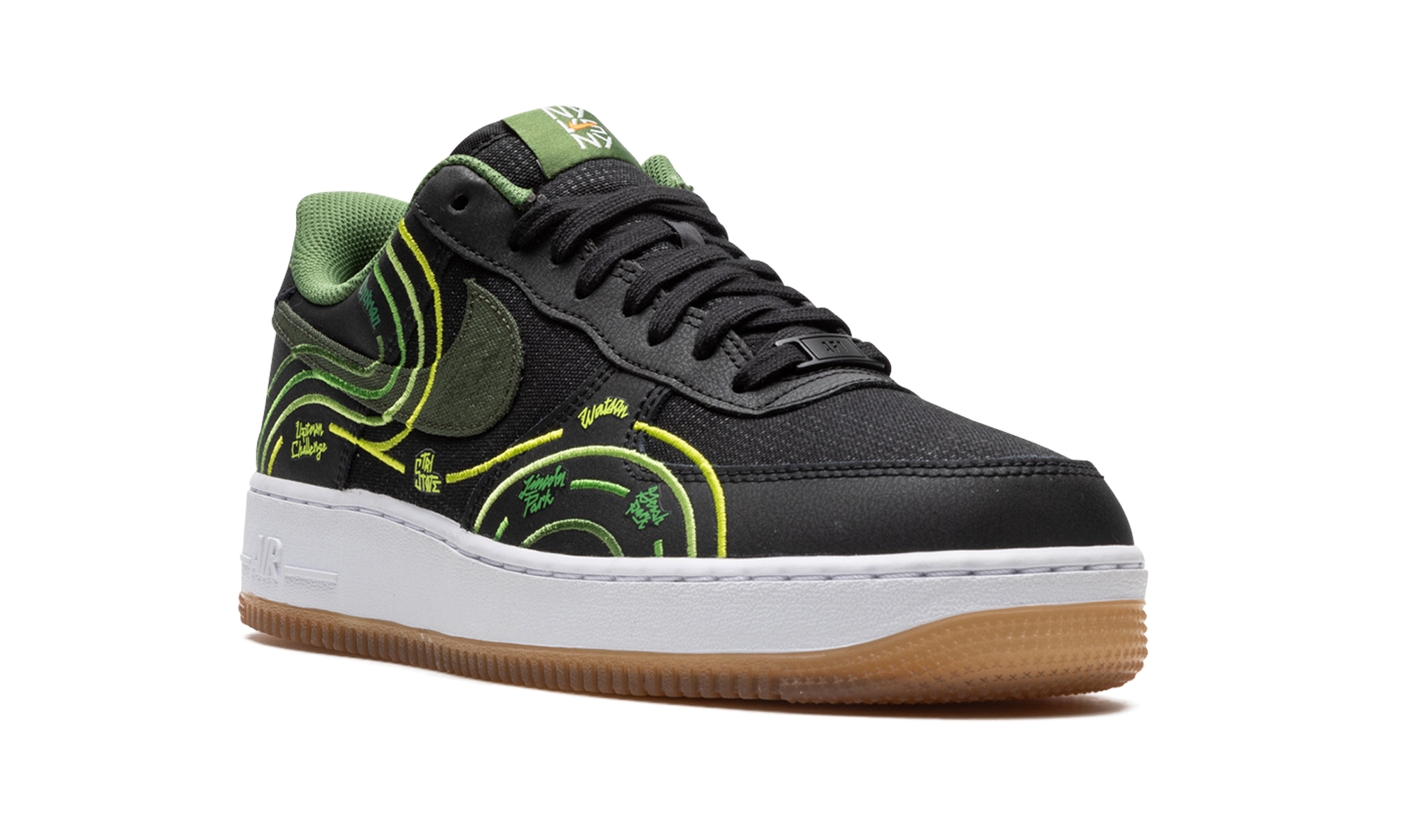 nike air force 1 low 07 lv8 ny vs ny+DV2123-001+diagnol right view