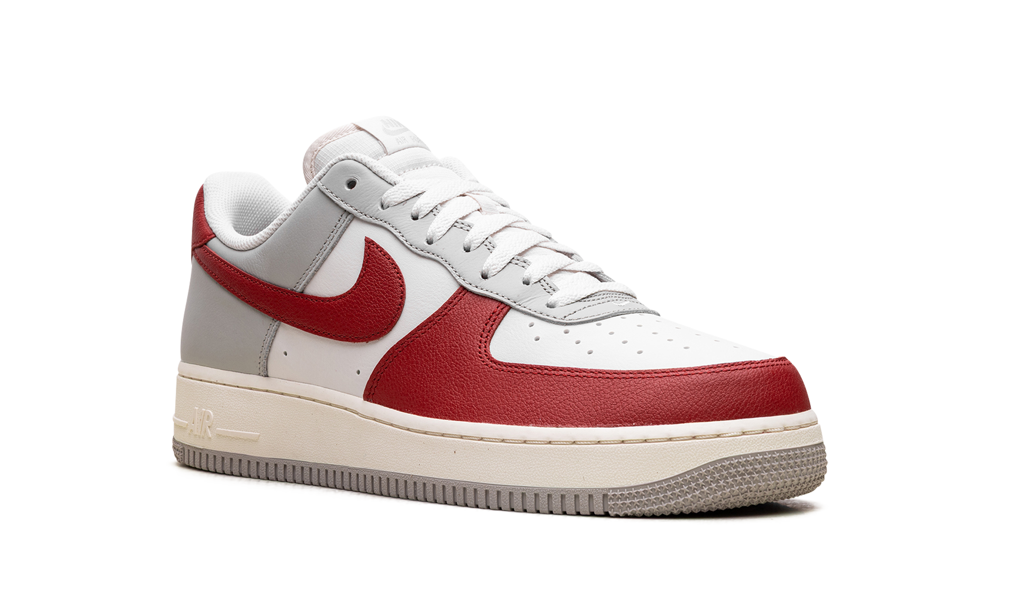 nike air force 1 low 07 lv8 phantom gym red+HJ9094-012+diagnol right view