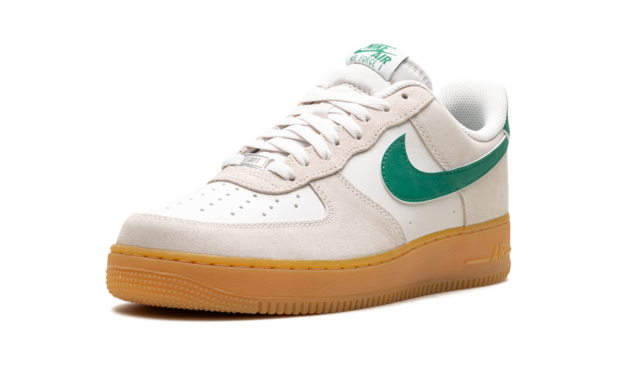nike air force 1 low 07 lv8 phantom malachite gum+FQ8714-001+left diagnol single view