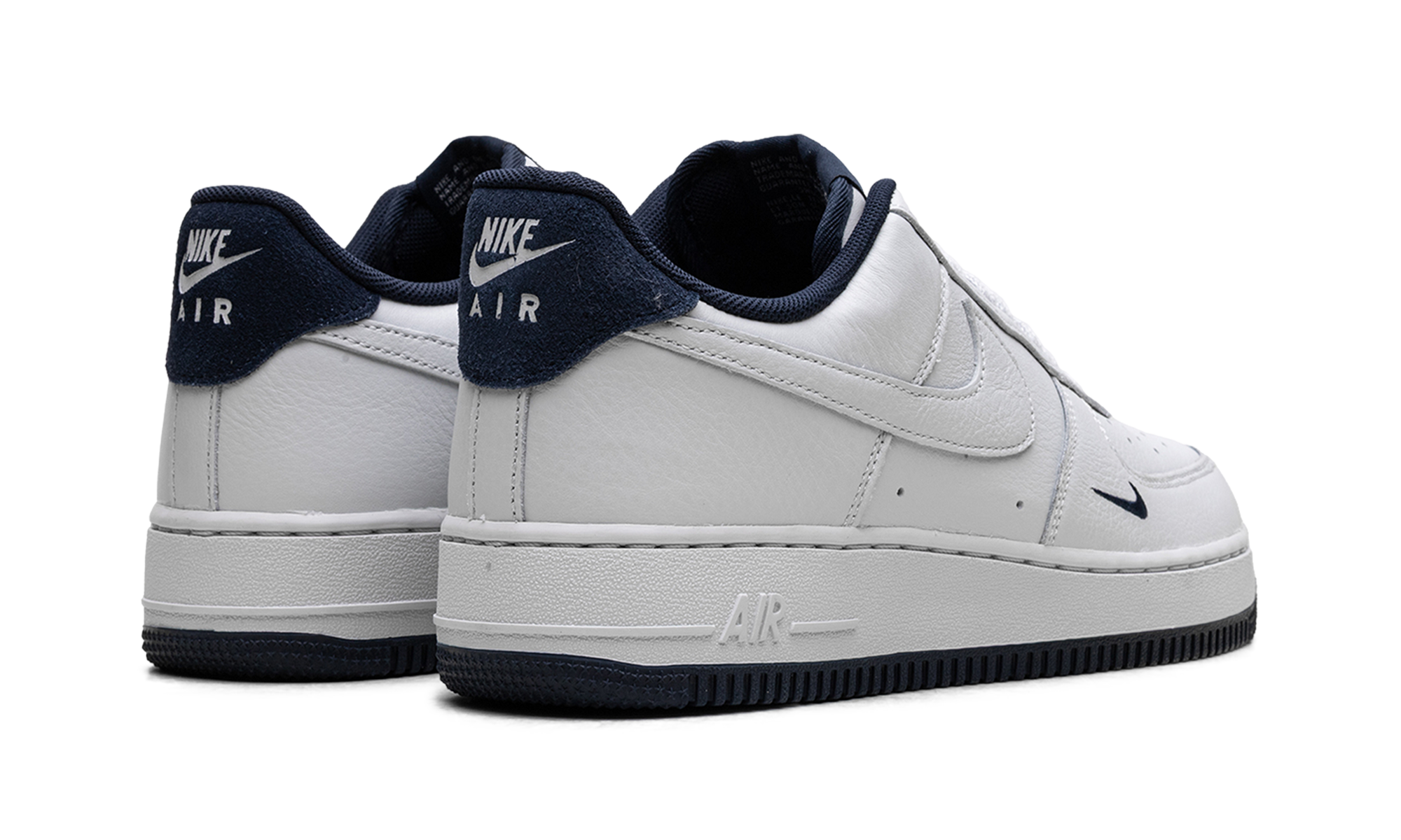 nike air force 1 low 07 lv8 photon dust obsidian+HM9483-001+diagnol right behind view