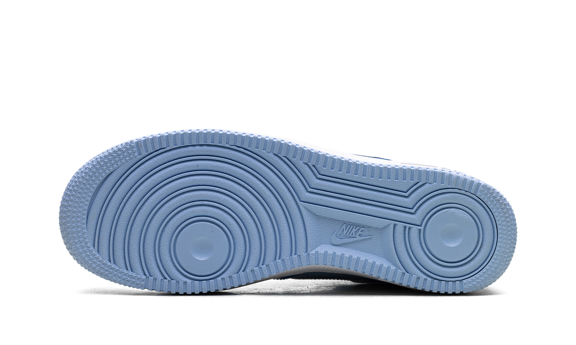 nike air force 1 low 07 lv8 phychic blue white patent+HV9405-400+bottom view