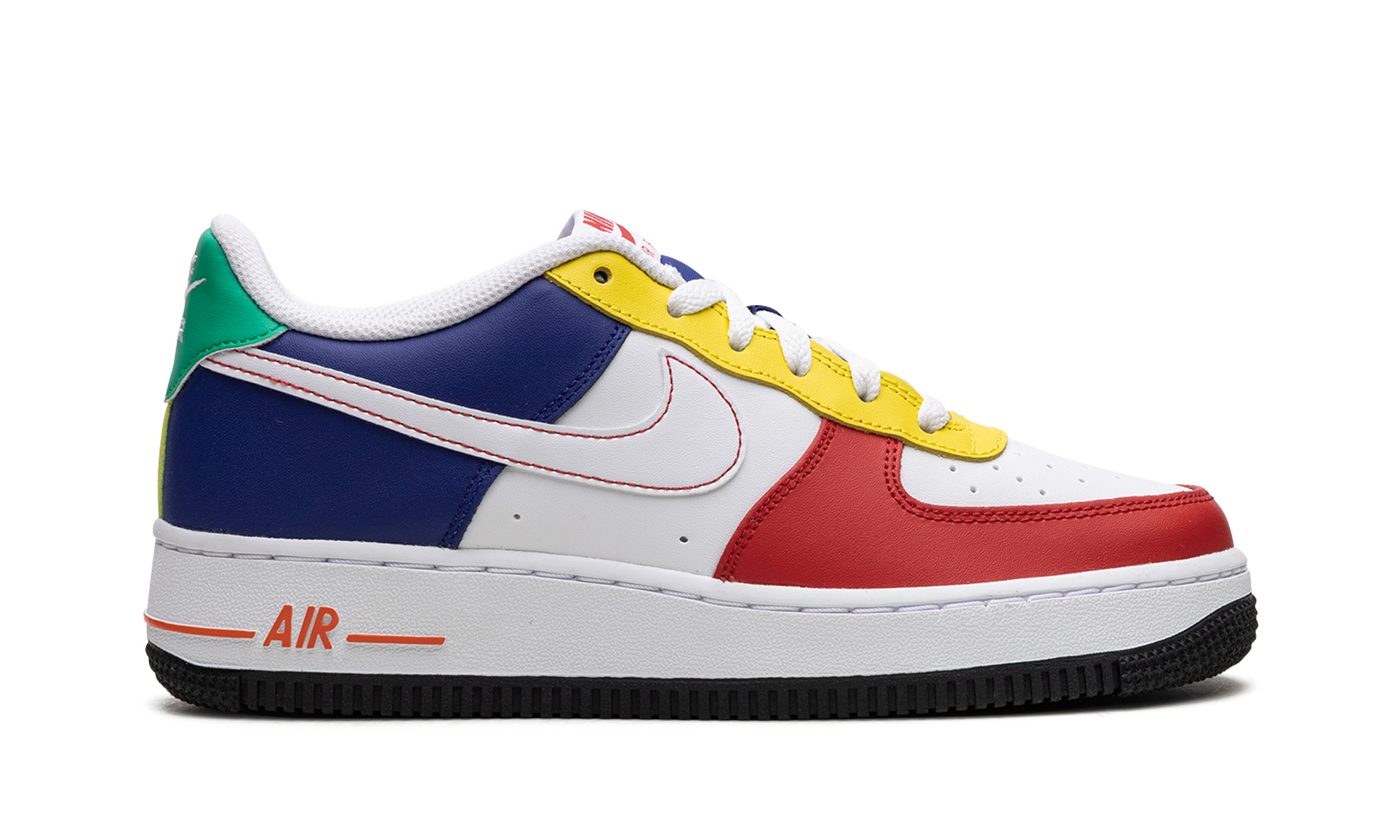 nike air force 1 low 07 lv8 rubik s cube gs+FN6980-657+right view