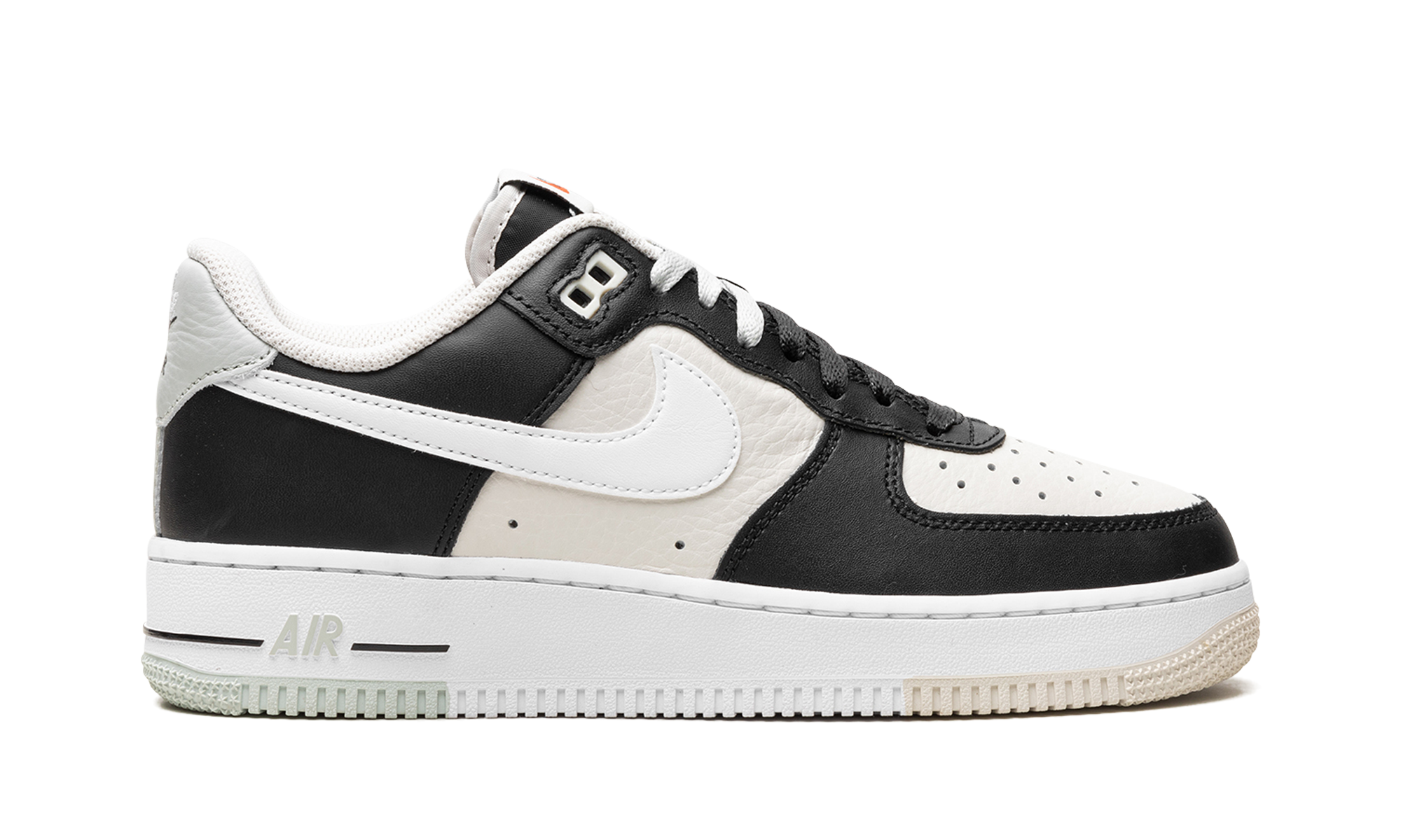 nike air force 1 low 07 lv8 split black phantom+FD2592-002+right view