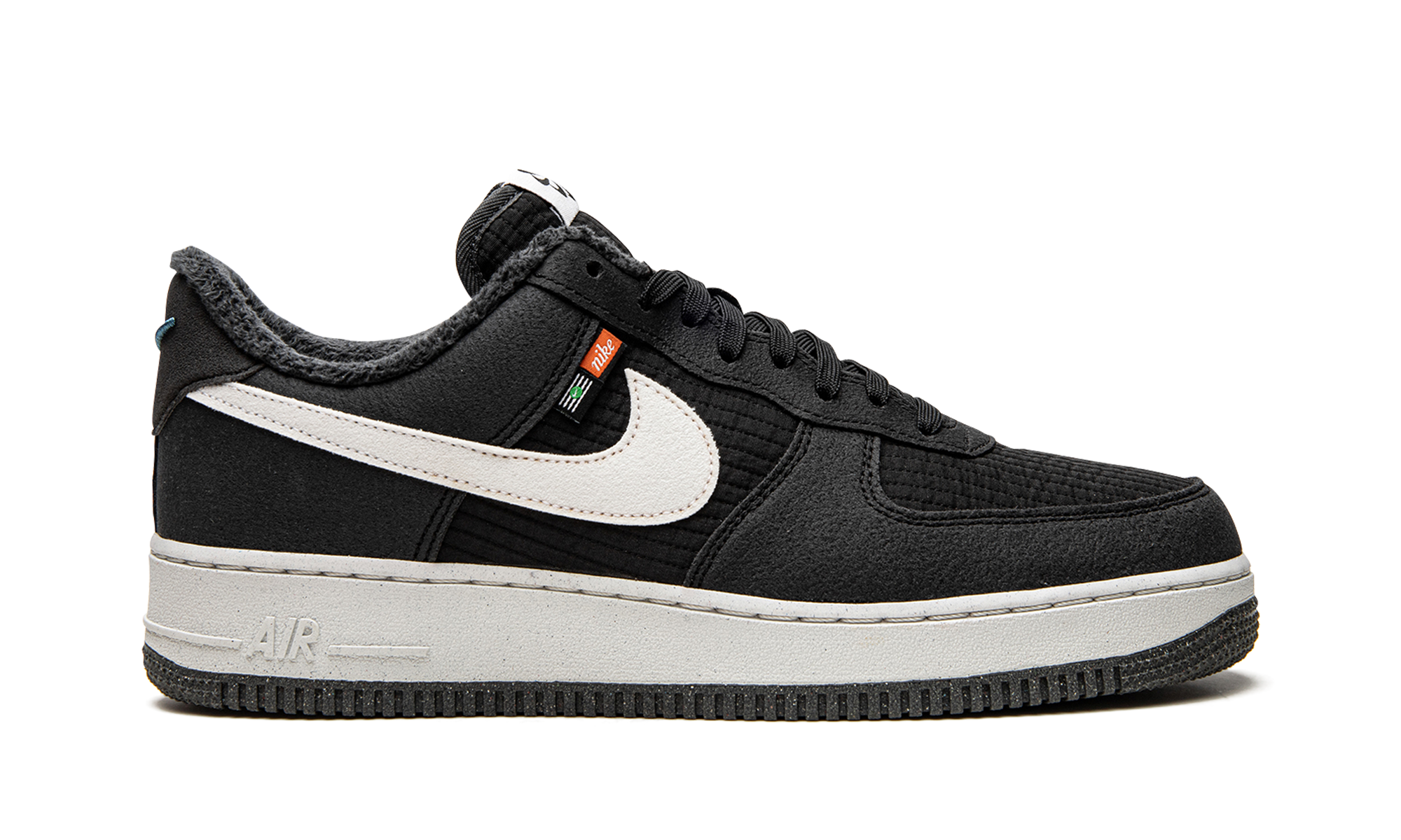 nike air force 1 low 07 lv8 toasty black white+DC8871-001+right view
