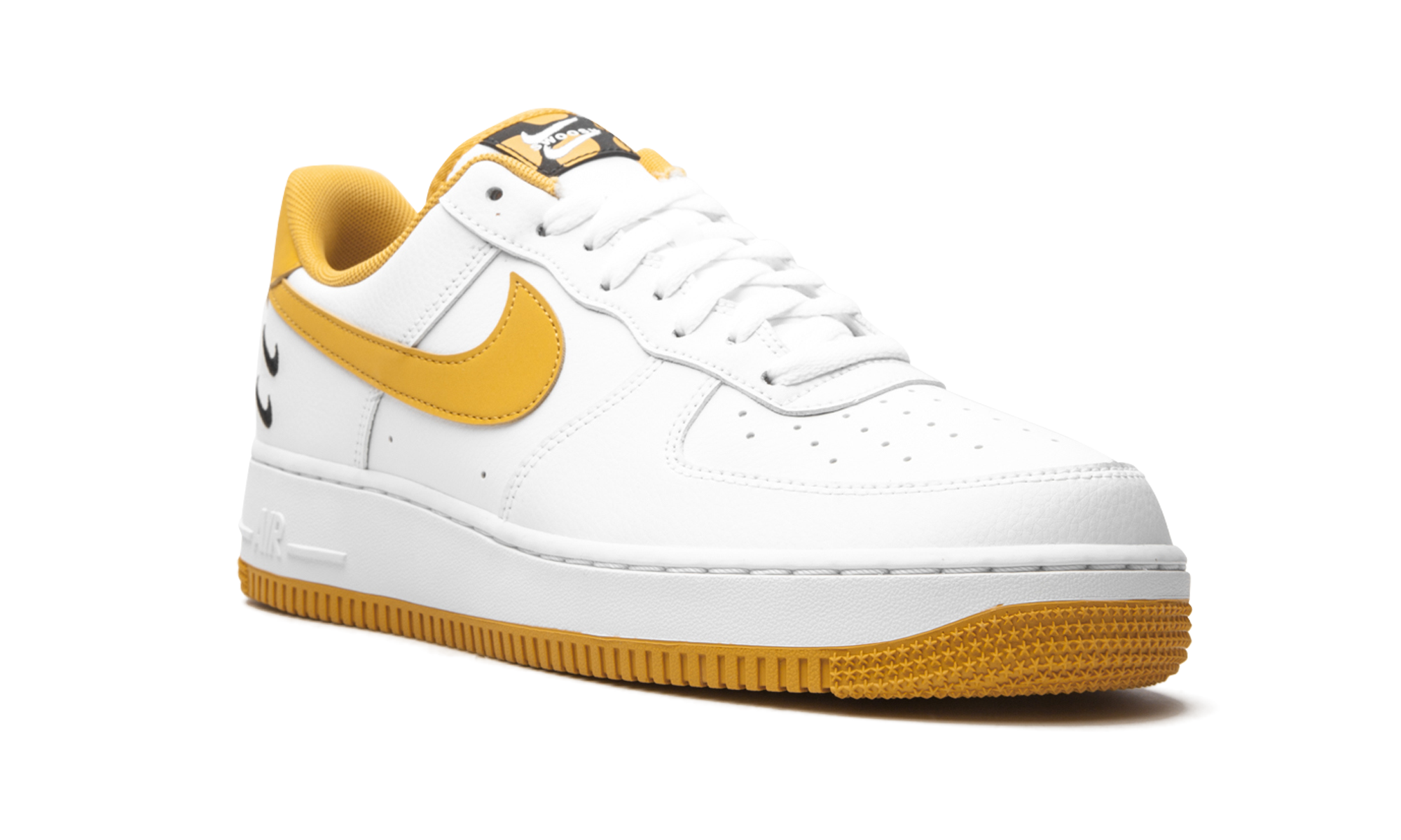 nike air force 1 low 07 lv8 white light ginger+CT2300-100+diagnol right view