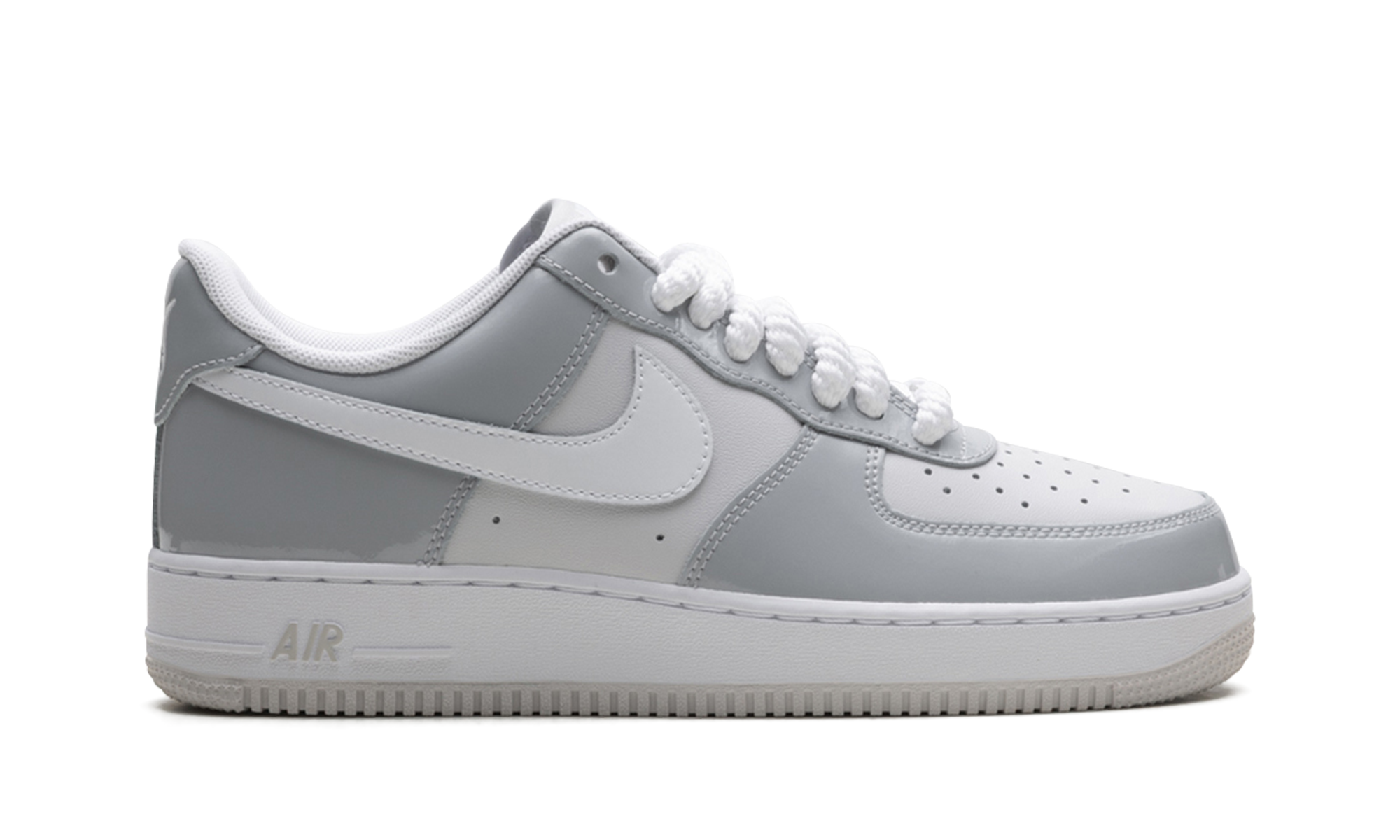 nike air force 1 low 07 lv8 wolf grey vast grey white+HV9405-001+right view