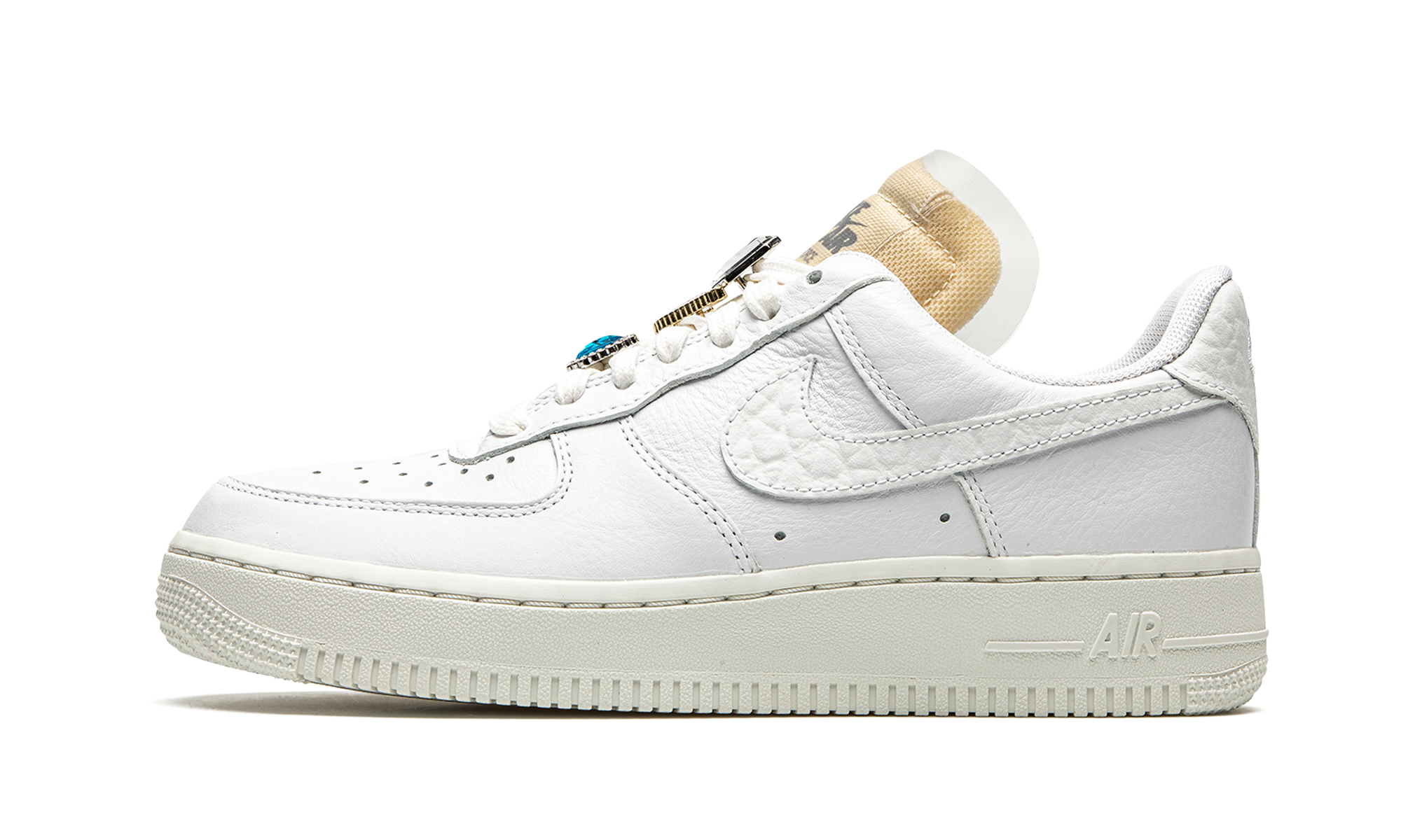 nike air force 1 low 07 lx bling women s+CZ8101-100+diagnol right view 1
