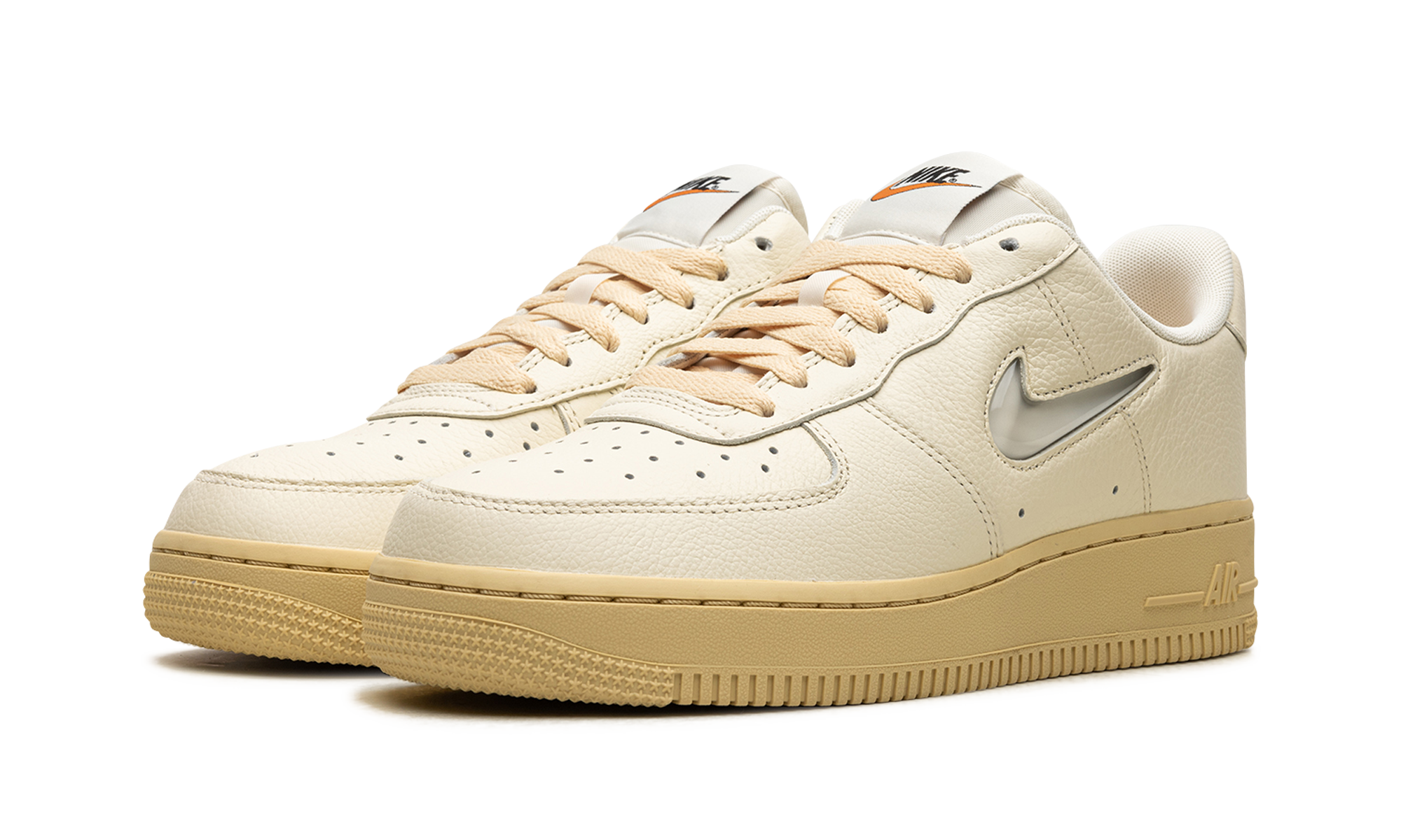 nike air force 1 low 07 lx coconut milk lemon wash women s+DO9456-100+diagnol left view
