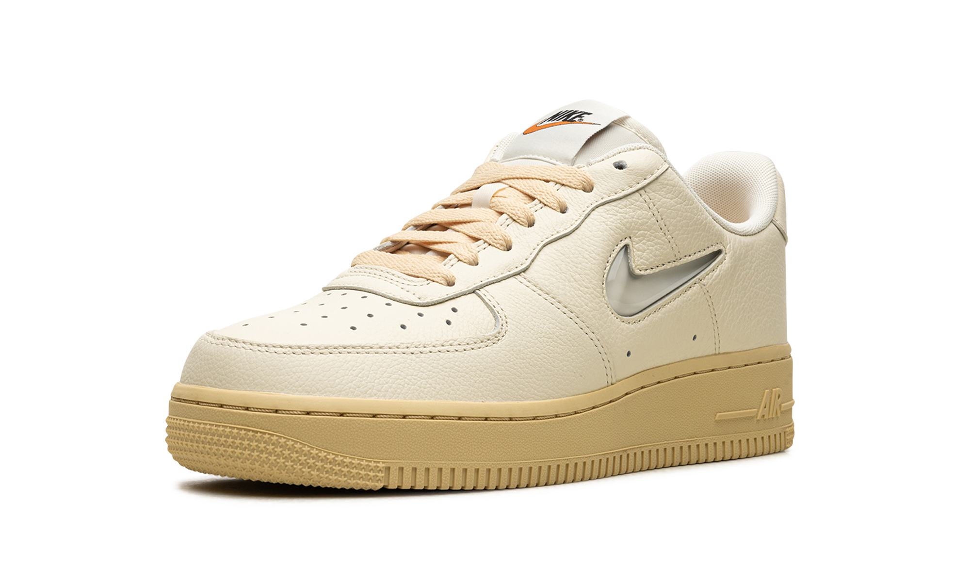 nike air force 1 low 07 lx coconut milk lemon wash women s+DO9456-100+left diagnol single view