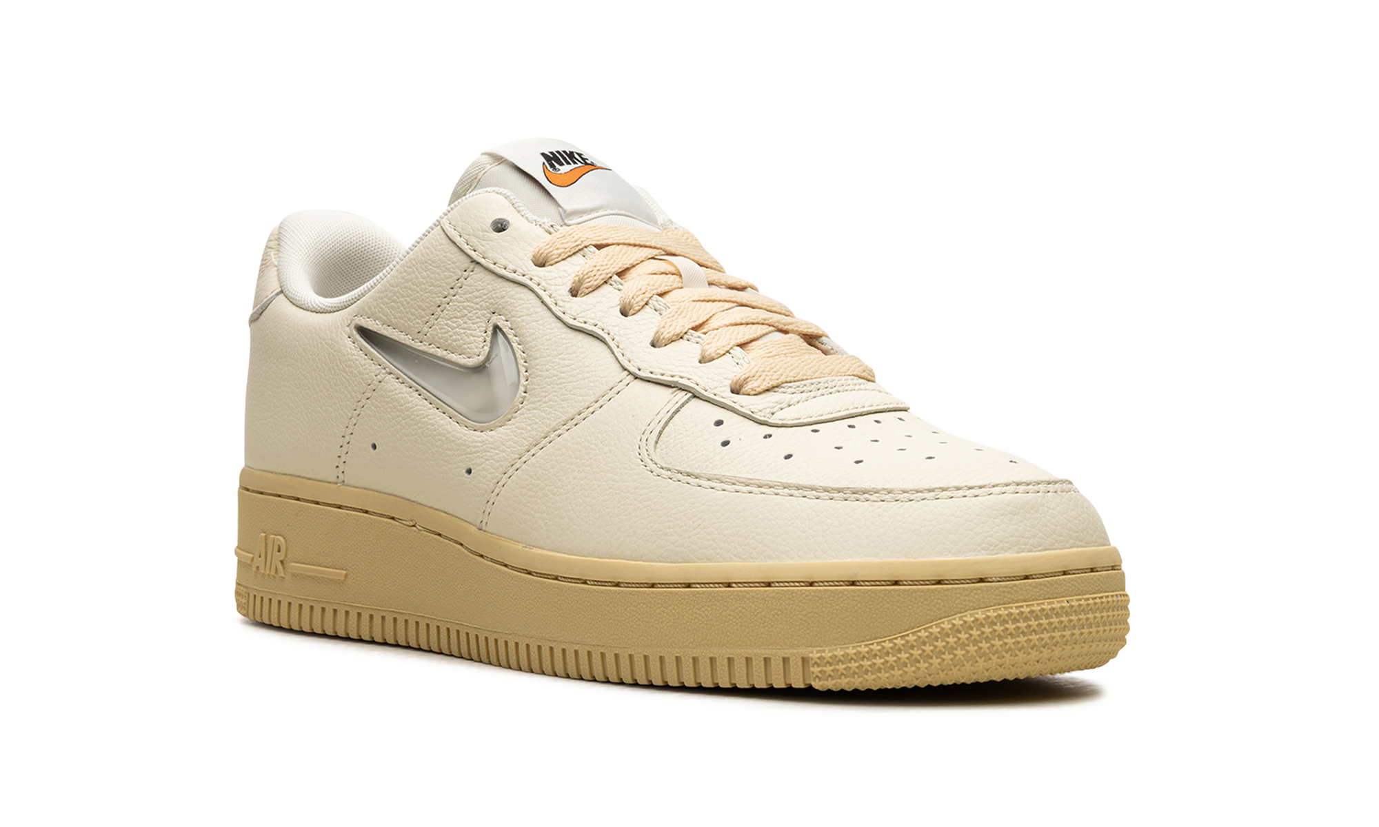 nike air force 1 low 07 lx coconut milk lemon wash women s+DO9456-100+diagnol right view