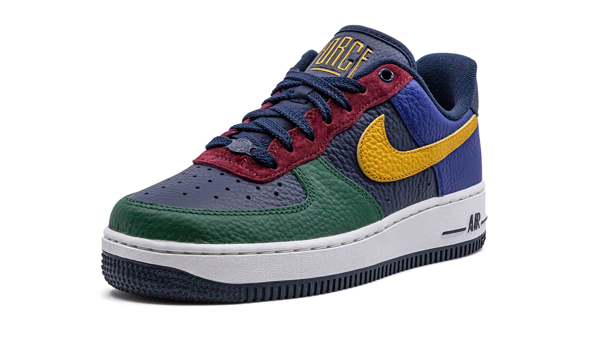 nike air force 1 low 07 lx command force obsidian gorge green women s+DR0148-300+left diagnol single view