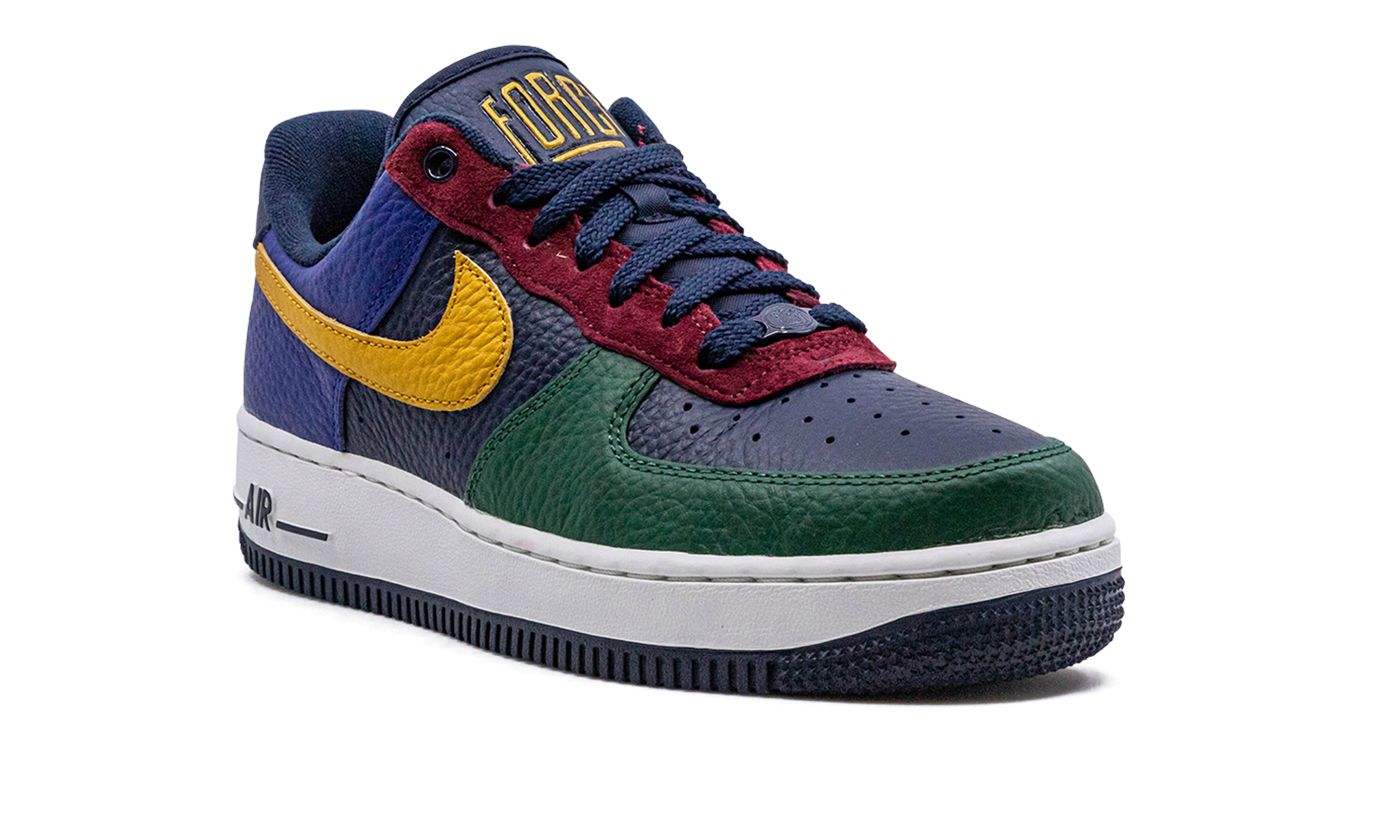 nike air force 1 low 07 lx command force obsidian gorge green women s+DR0148-300+diagnol right view