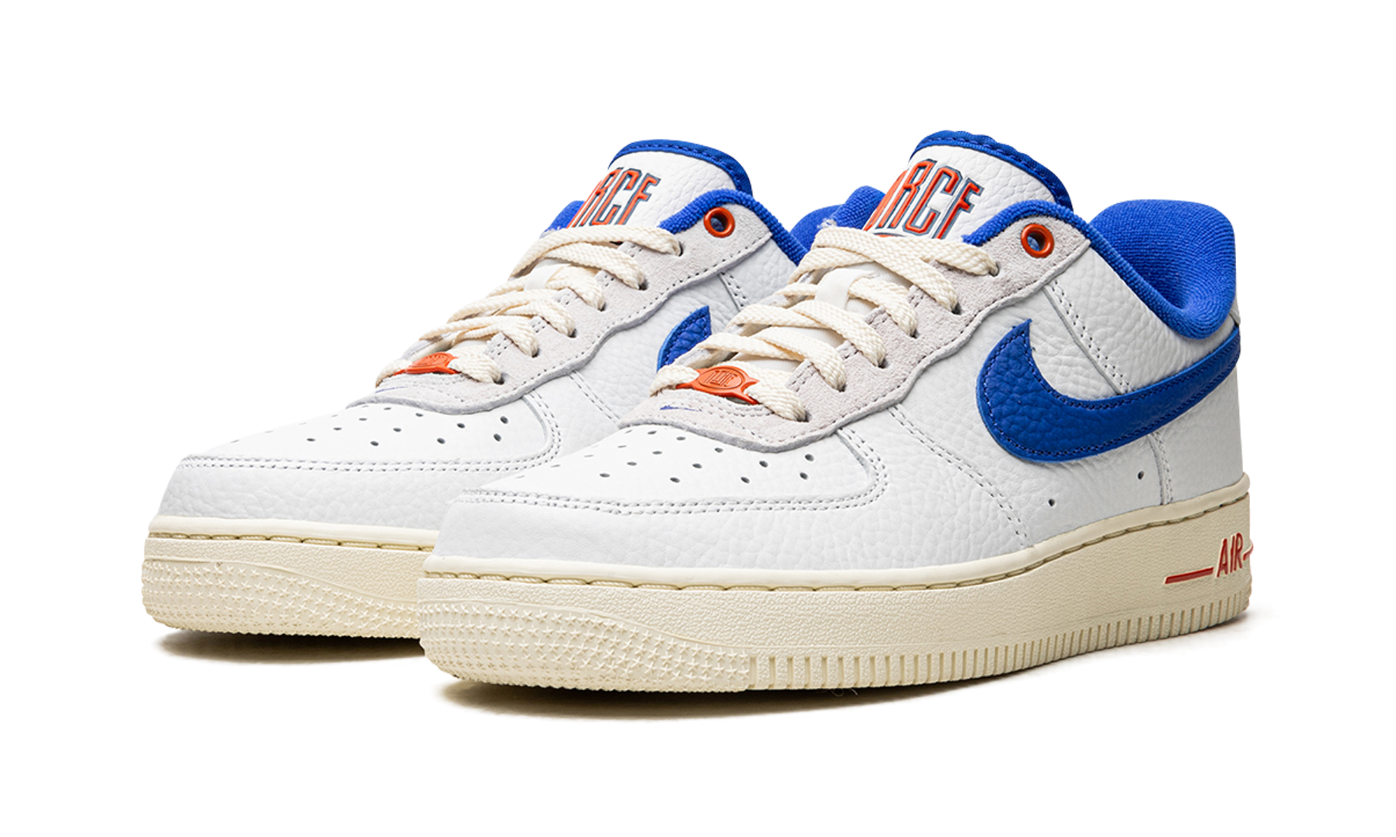 nike air force 1 low 07 lx command force university blue summit white women s+DR0148-100+diagnol left view