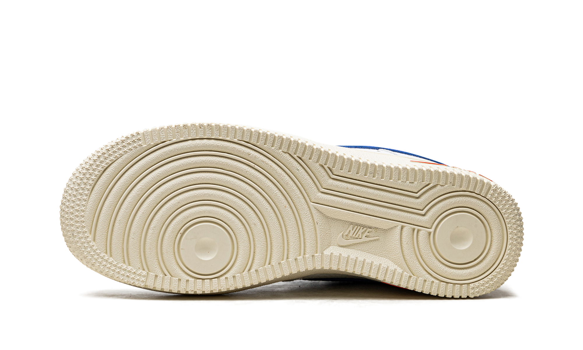 nike air force 1 low 07 lx command force university blue summit white women s+DR0148-100+bottom view