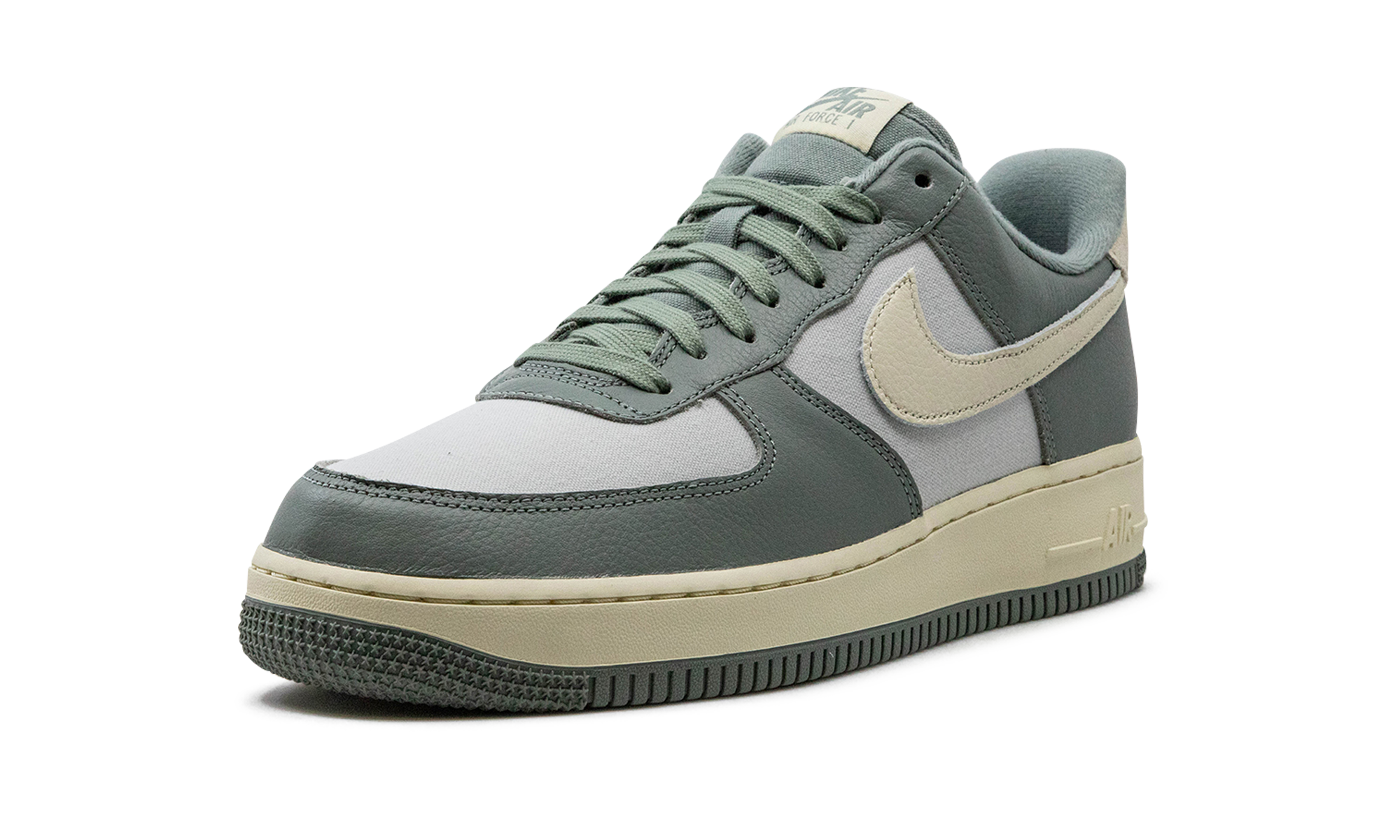 nike air force 1 low 07 lx mica green coconut milk+DV7186-300+left diagnol single view