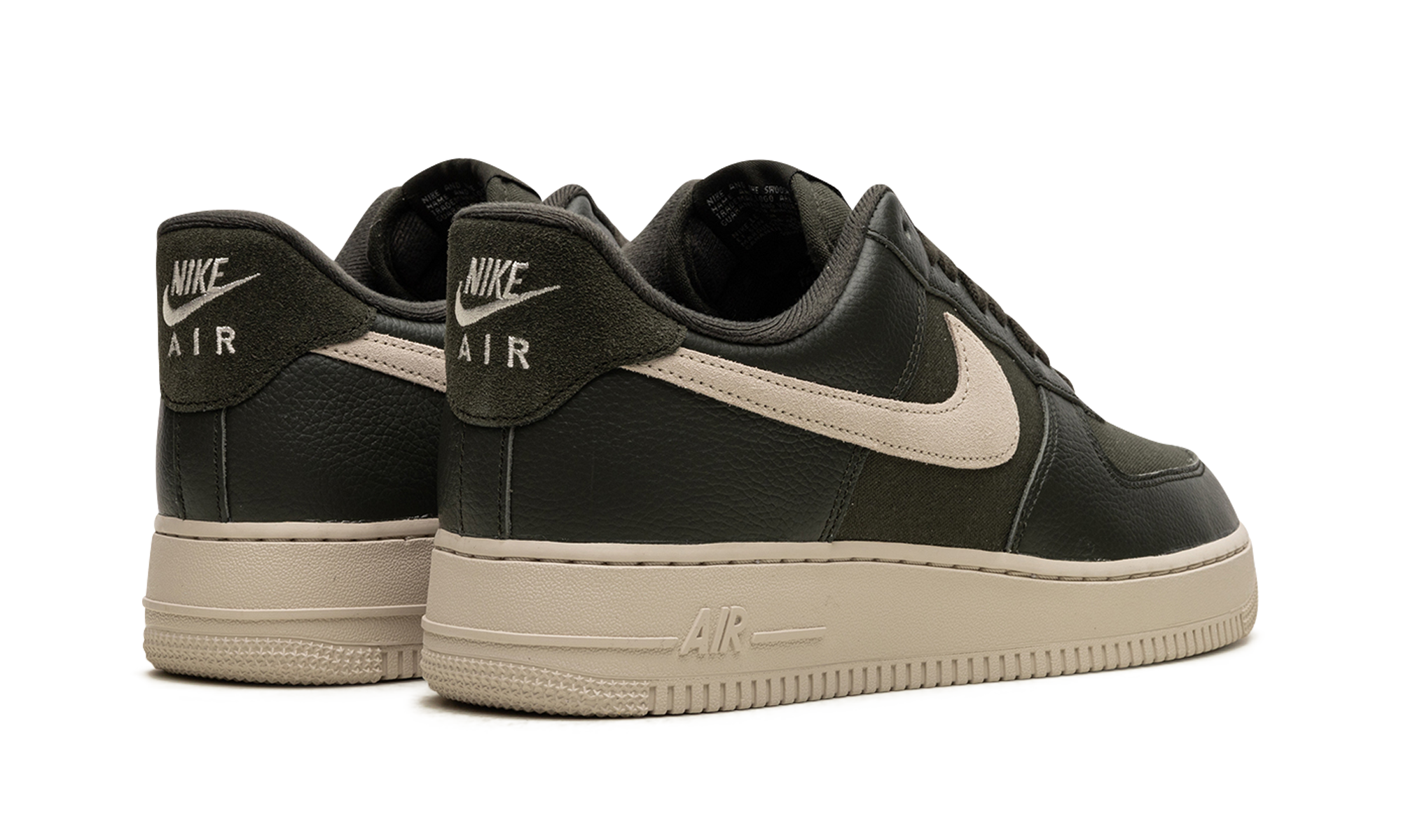 nike air force 1 low 07 lx nbhd sequoia+DV7186-301+diagnol right behind view