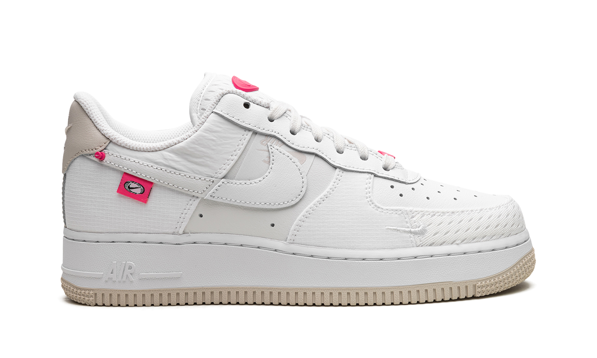 nike air force 1 low 07 lx pink bling women s+DX6061-111+right view