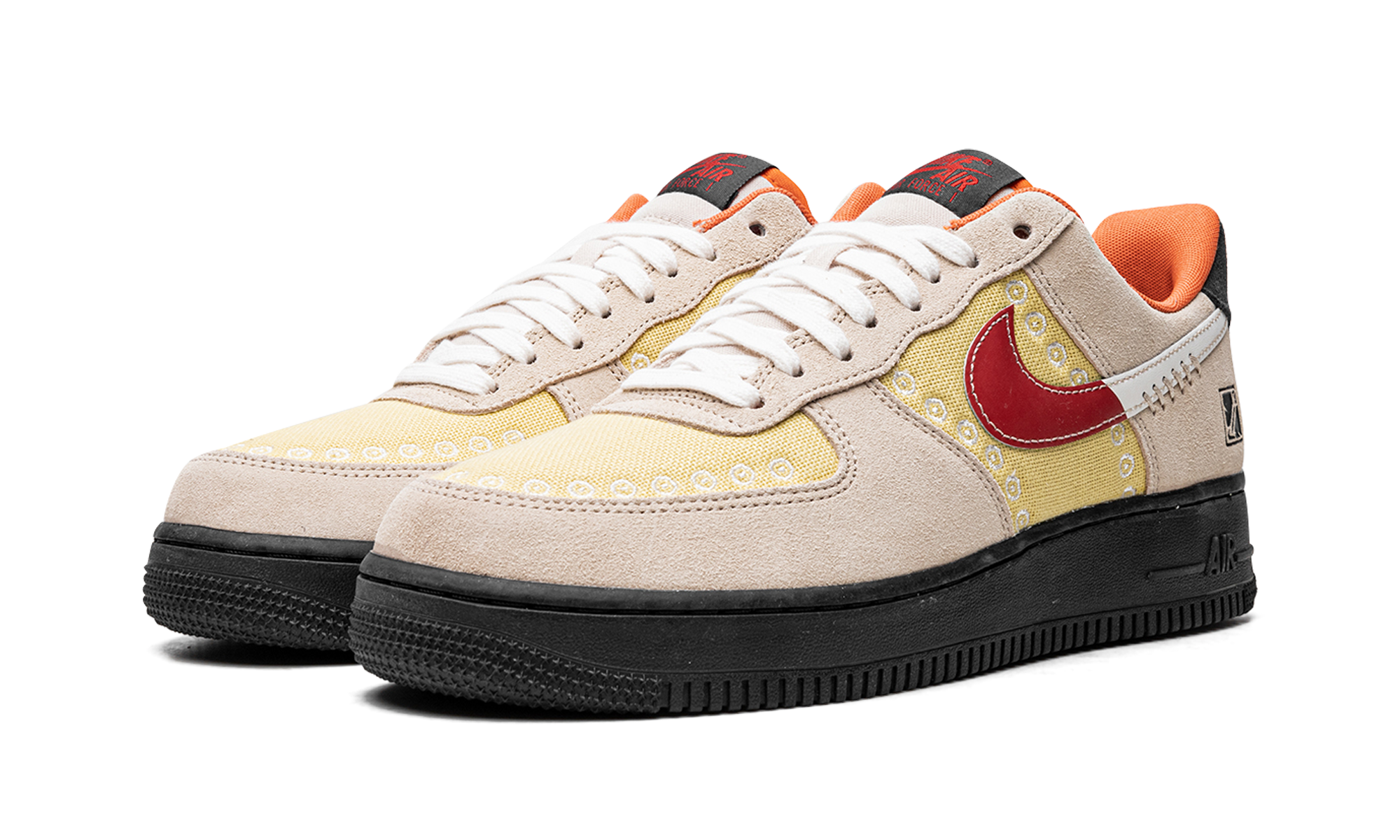 nike air force 1 low 07 lx somos familia+DZ5355-126+diagnol left view