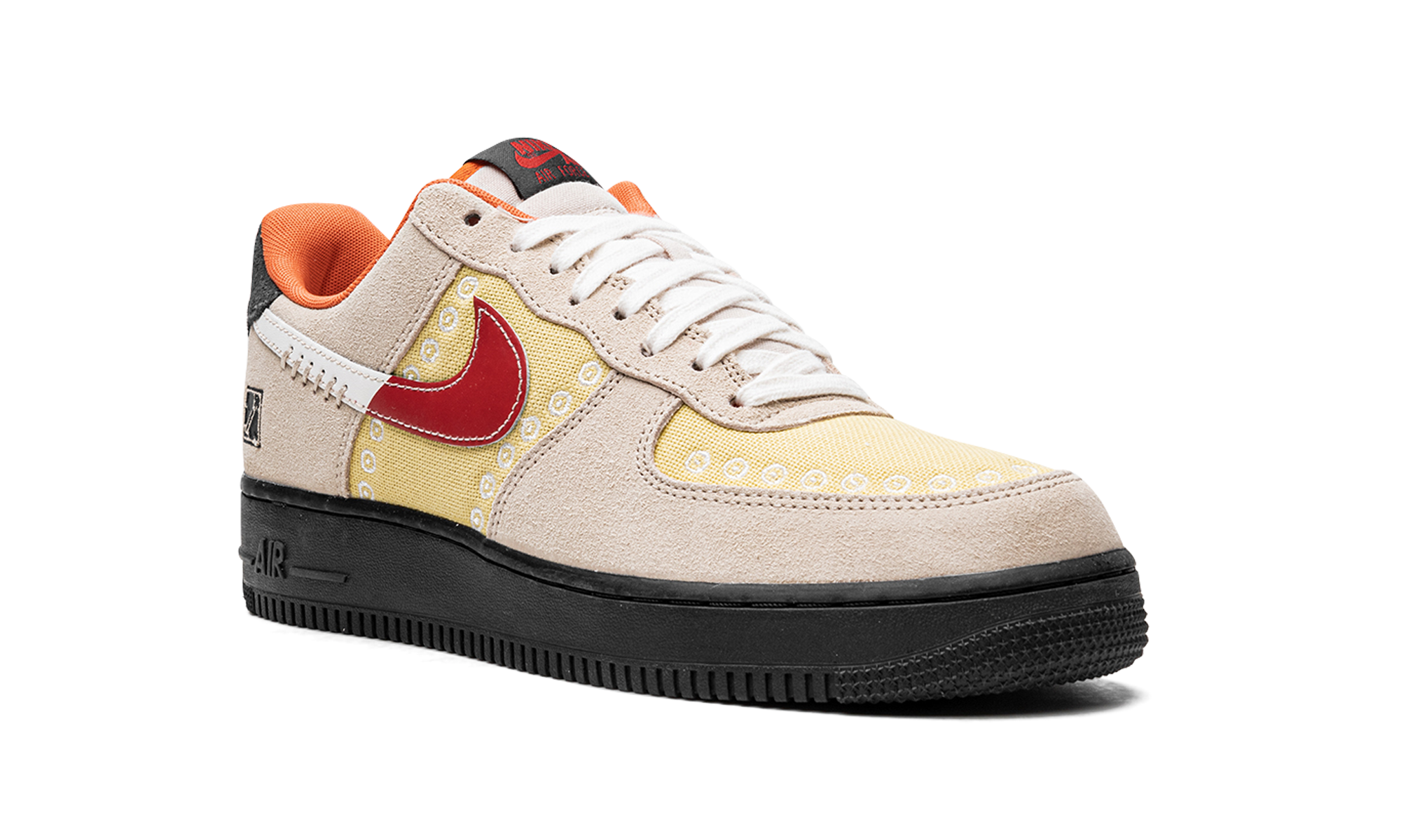 nike air force 1 low 07 lx somos familia+DZ5355-126+diagnol right view