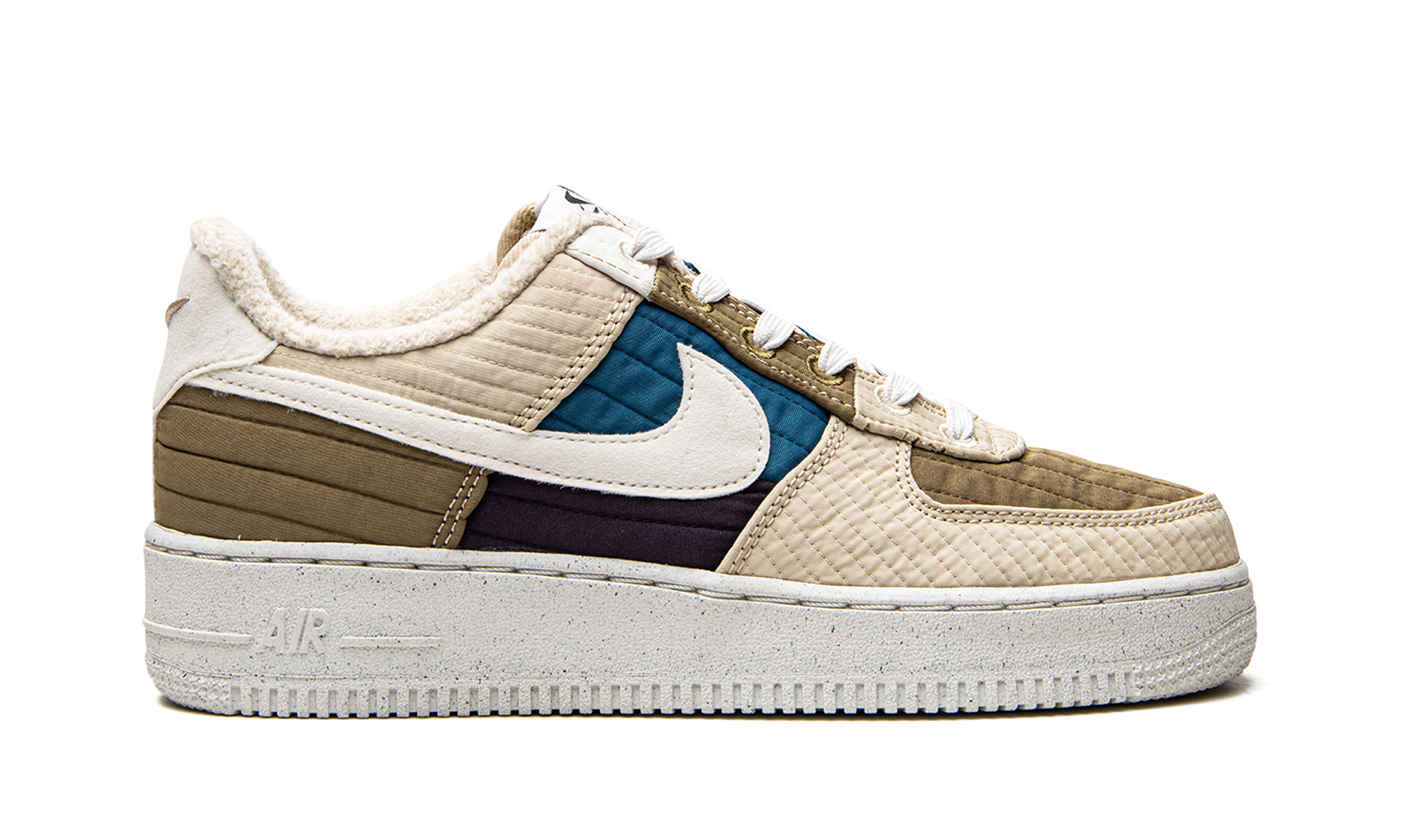 nike air force 1 low 07 lx toasty brown kelp sail rattan cave purple+DC8744-301+right view