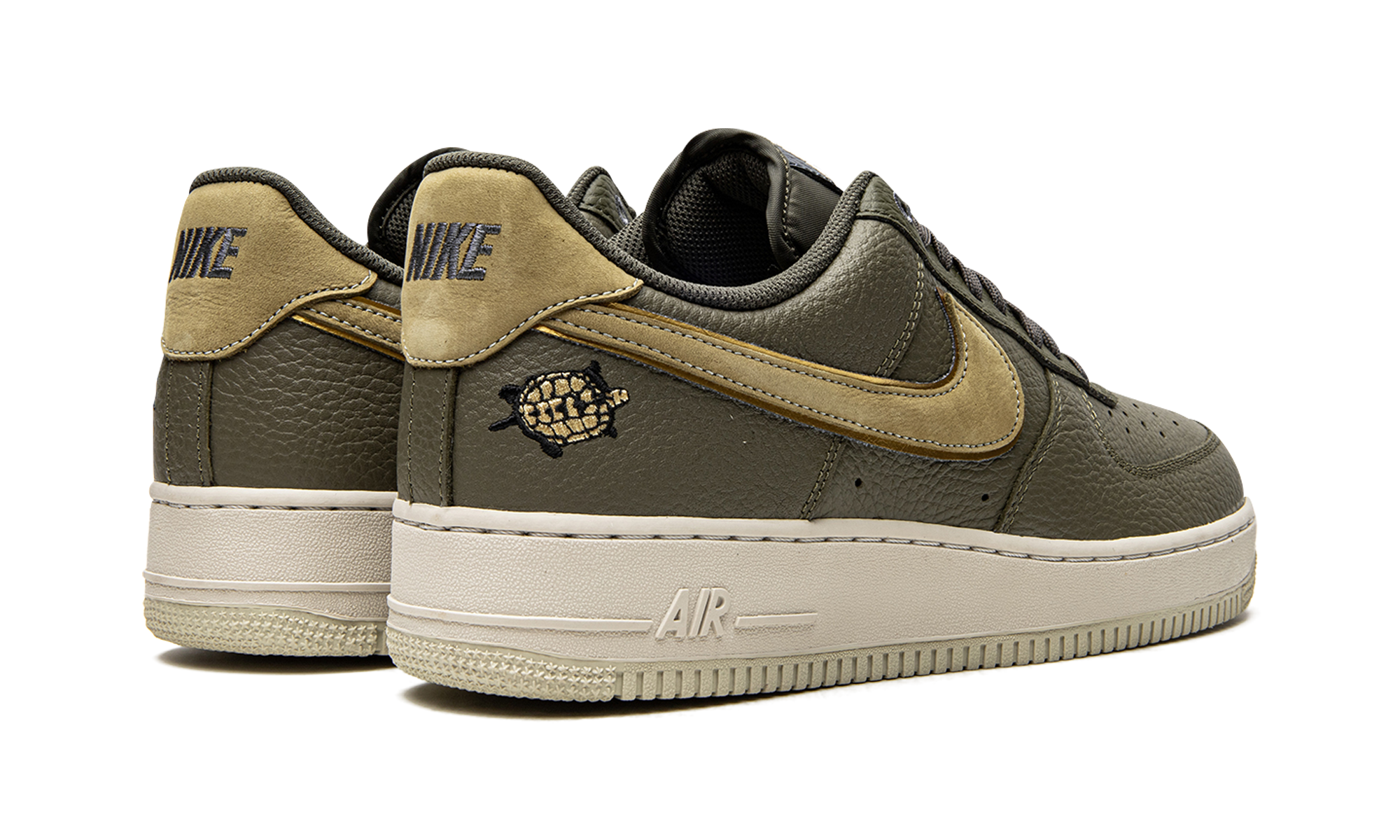 nike air force 1 low 07 lx turtle+DA8482-200+diagnol right behind view